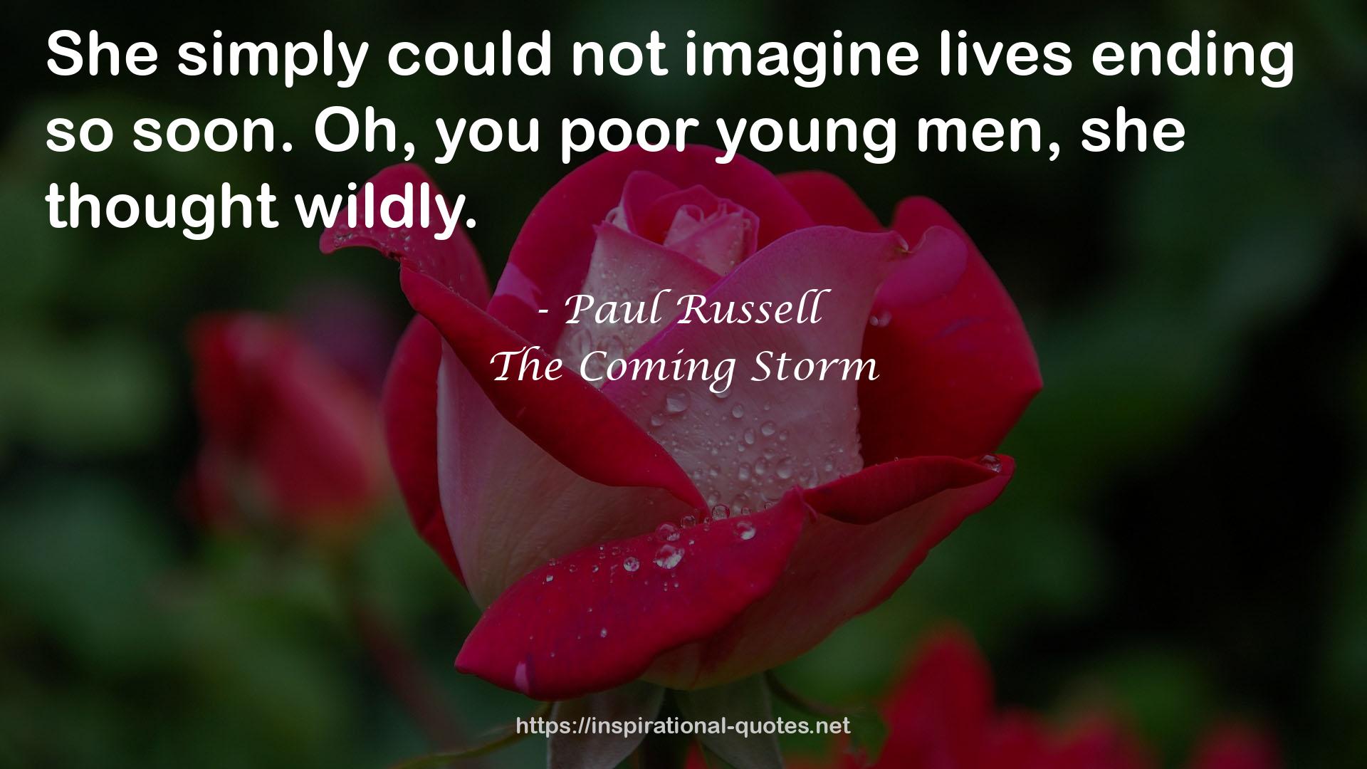 Paul Russell QUOTES