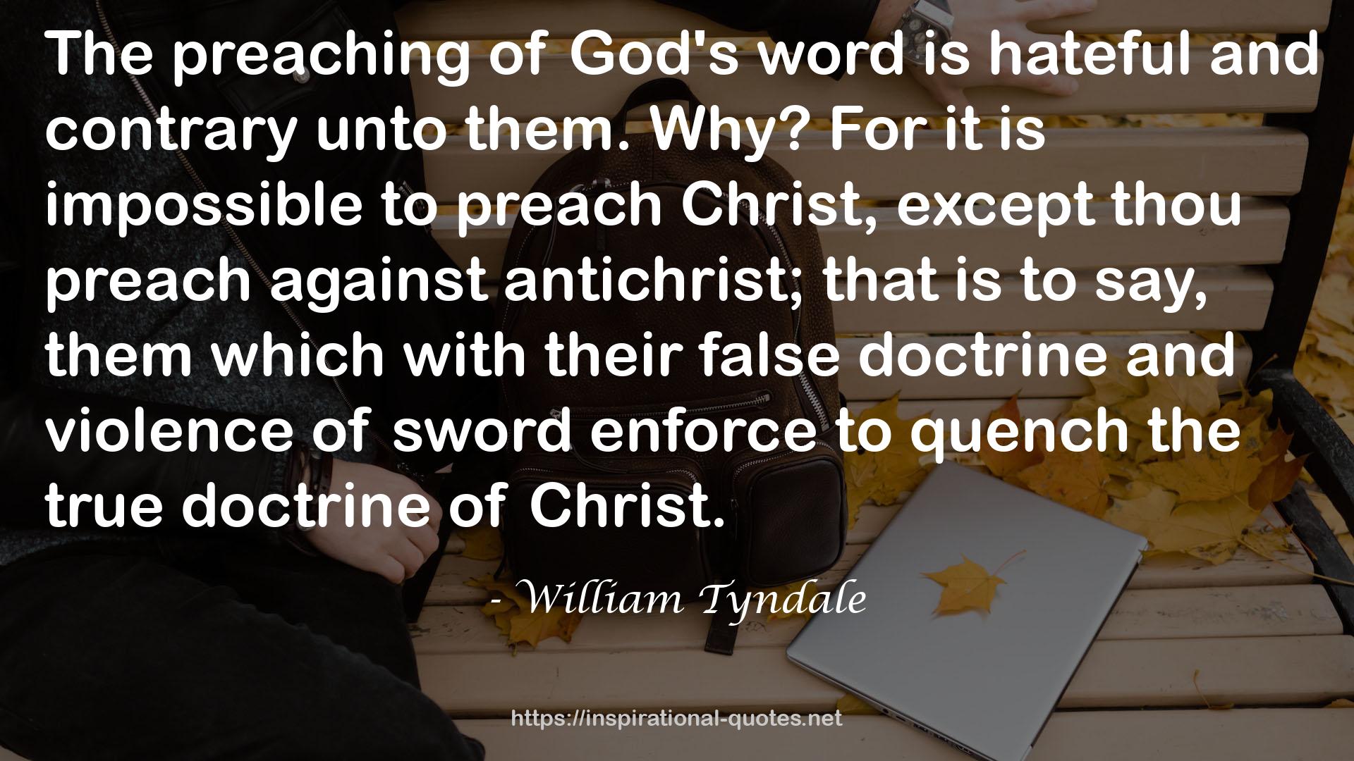 William Tyndale QUOTES