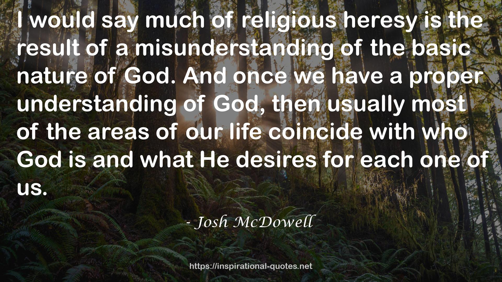 Josh McDowell QUOTES