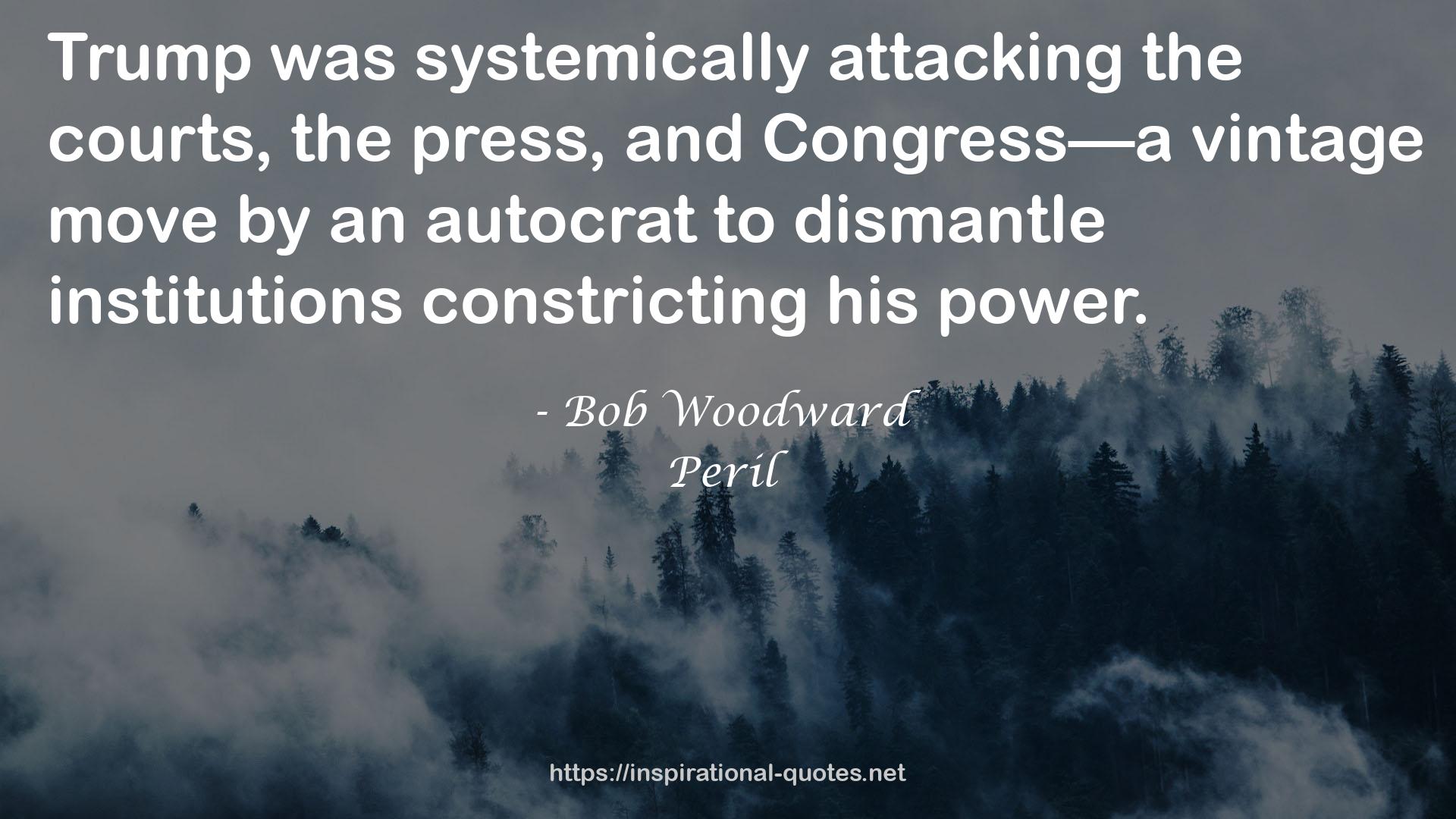 Bob Woodward QUOTES