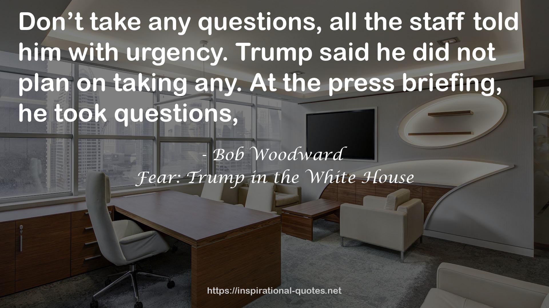 Bob Woodward QUOTES