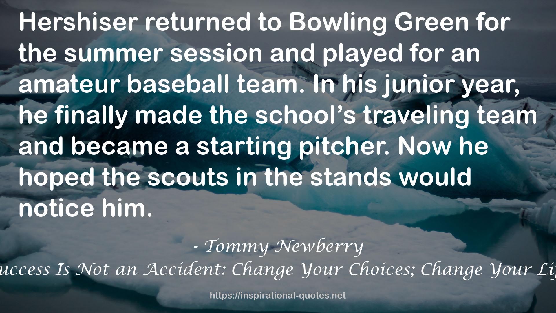 Tommy Newberry QUOTES