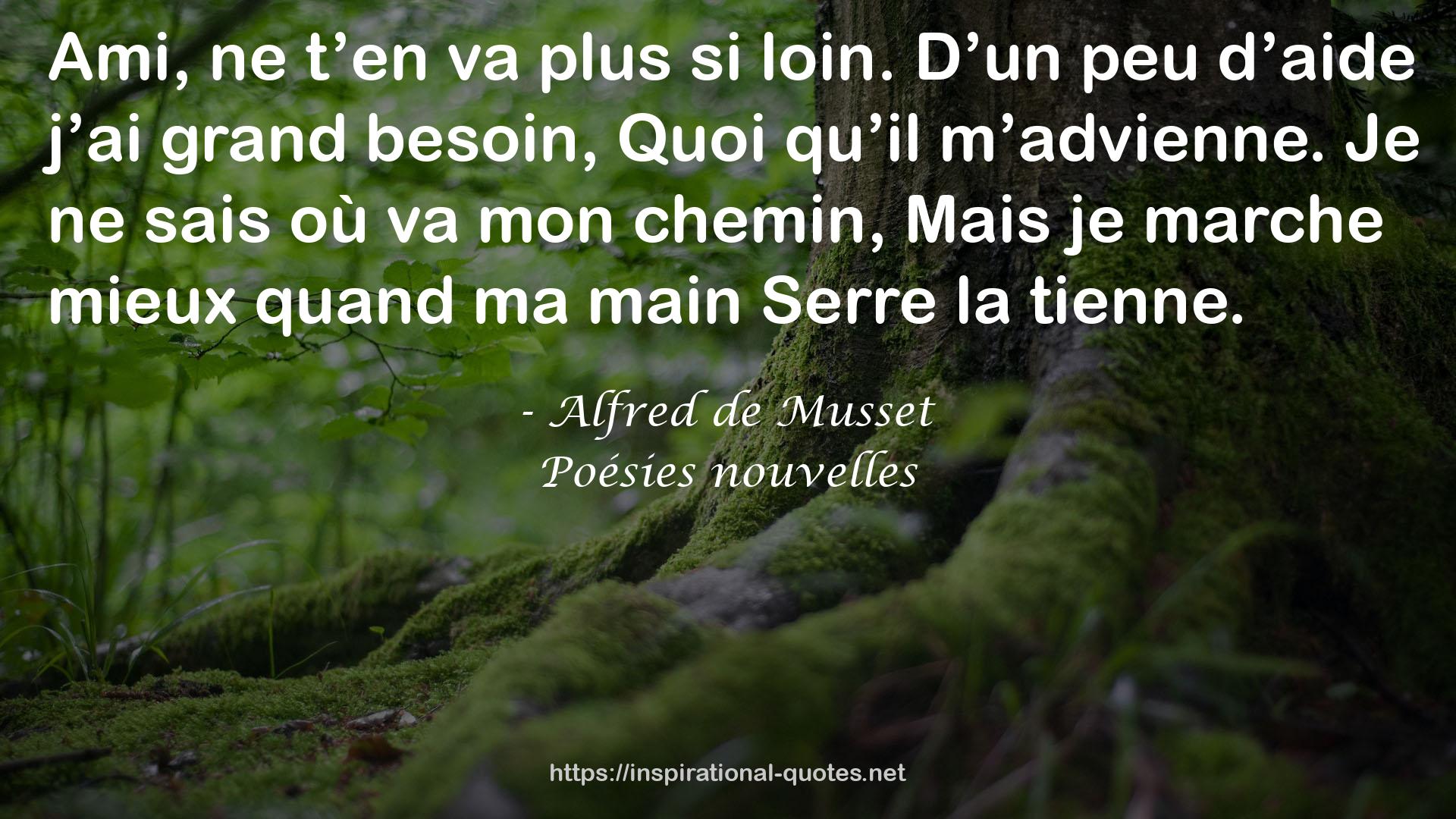 Poésies nouvelles QUOTES