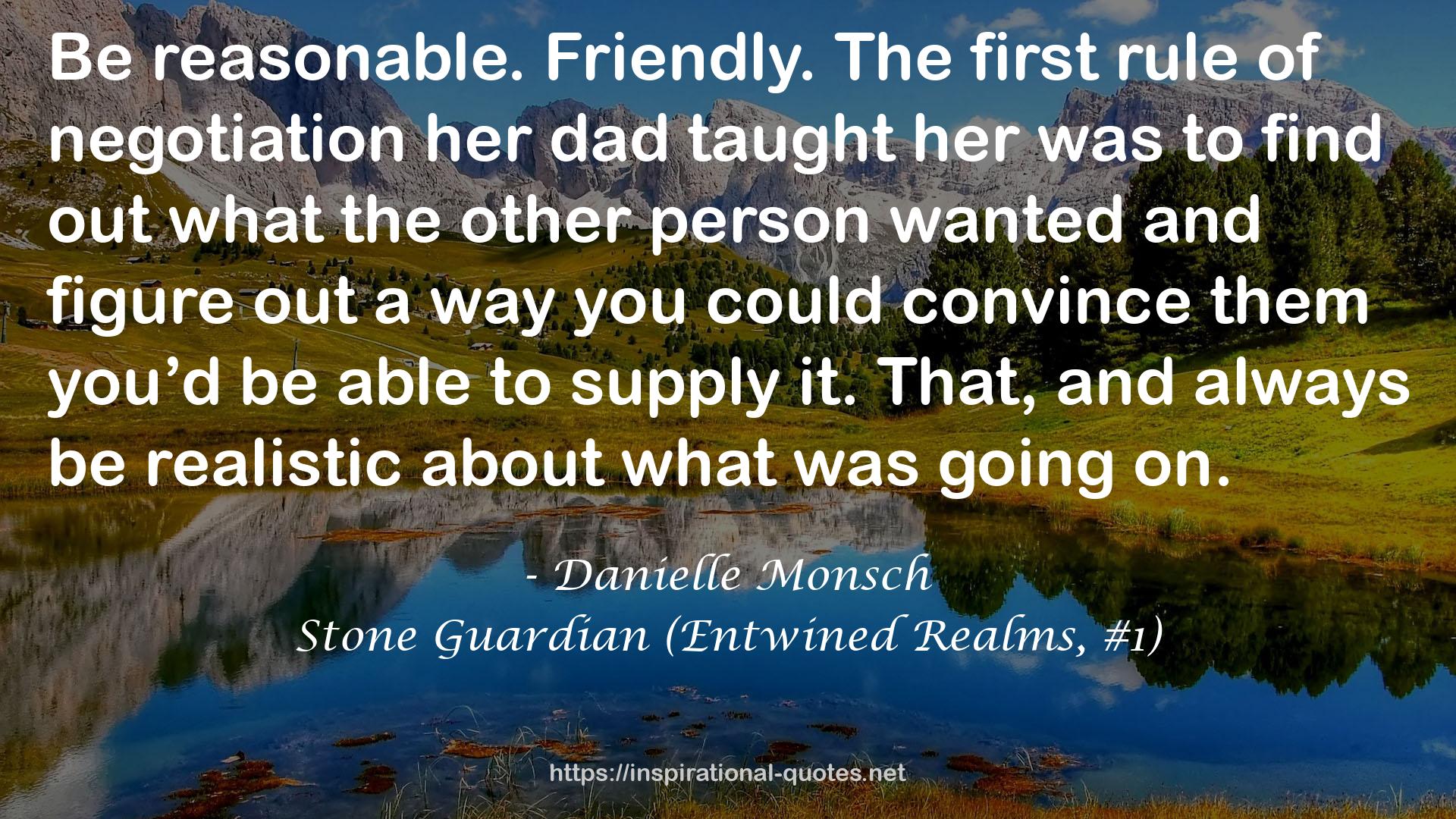Stone Guardian (Entwined Realms, #1) QUOTES
