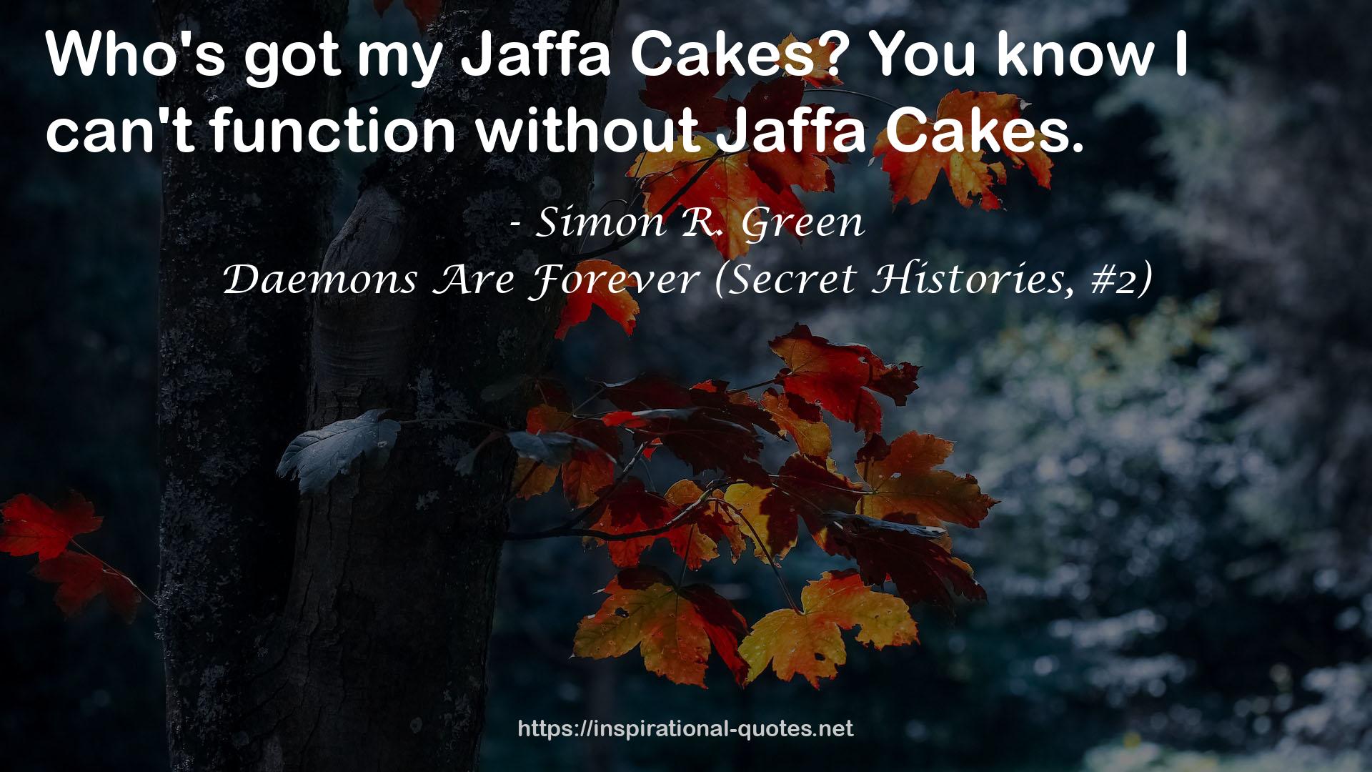 Daemons Are Forever (Secret Histories, #2) QUOTES