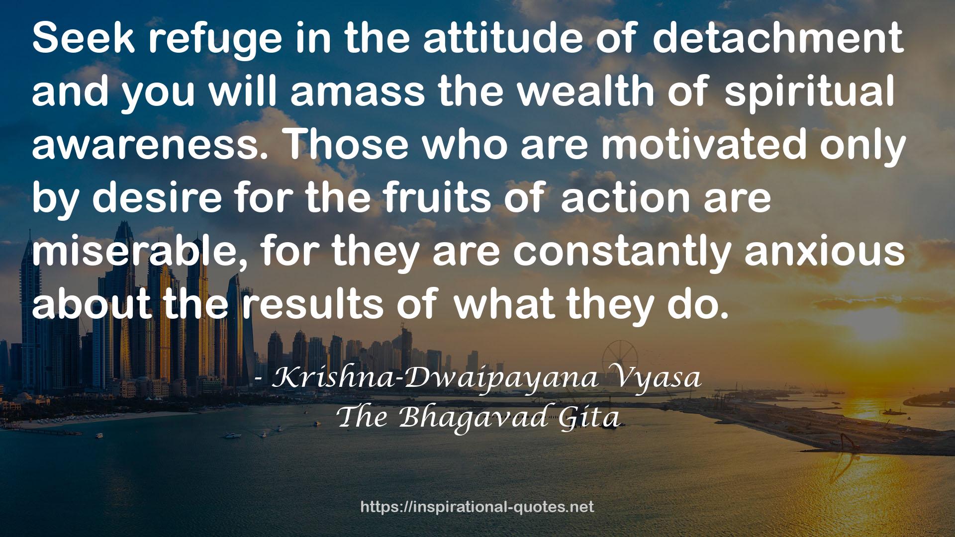 The Bhagavad Gita QUOTES