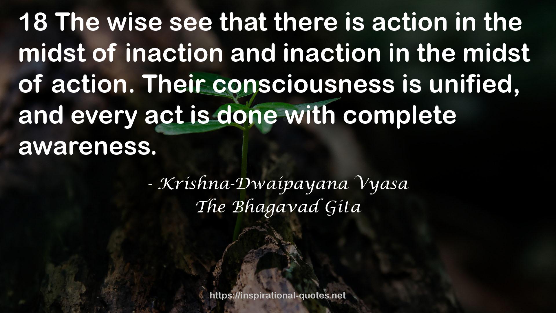 Krishna-Dwaipayana Vyasa QUOTES