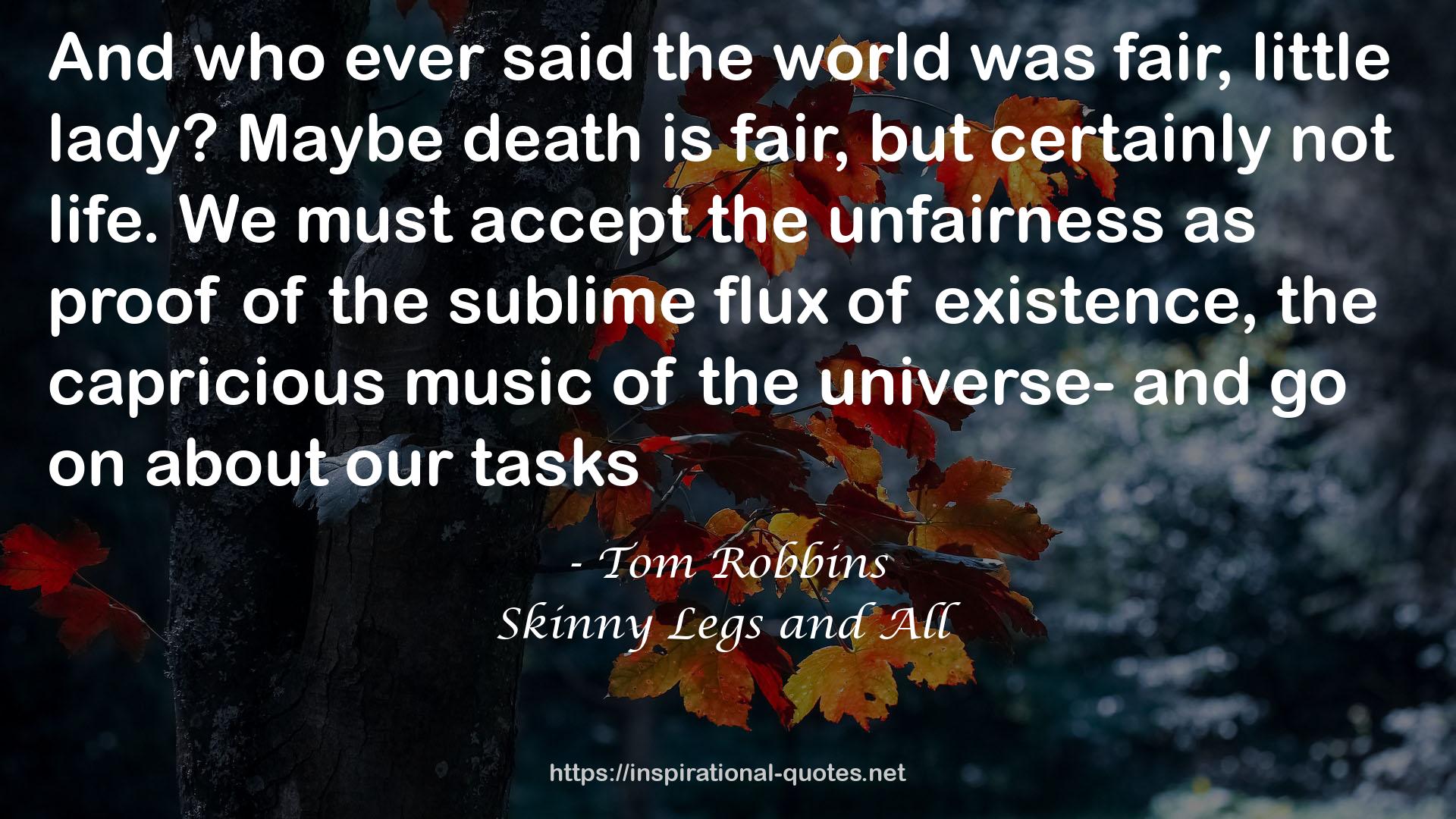 Tom Robbins QUOTES