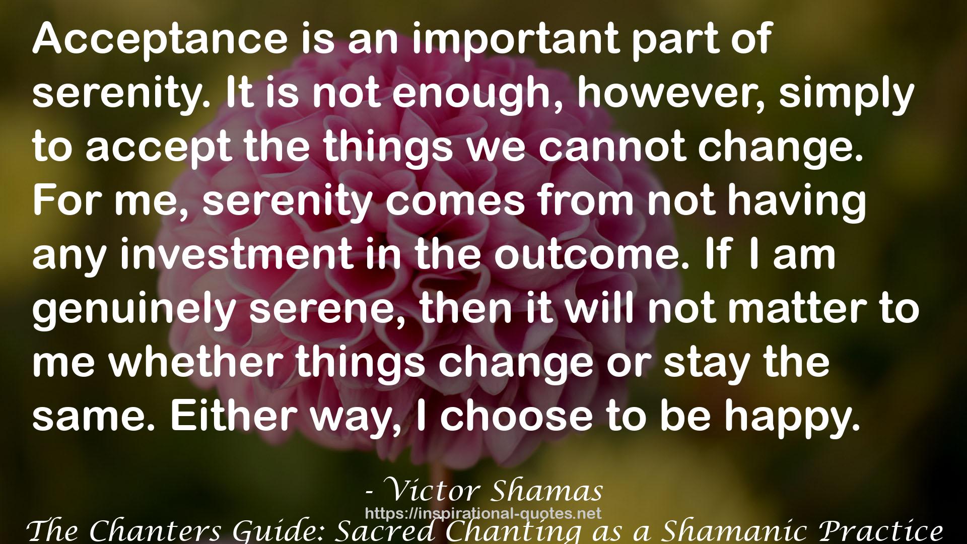The Chanters Guide: Sacred Chanting as a Shamanic Practice QUOTES