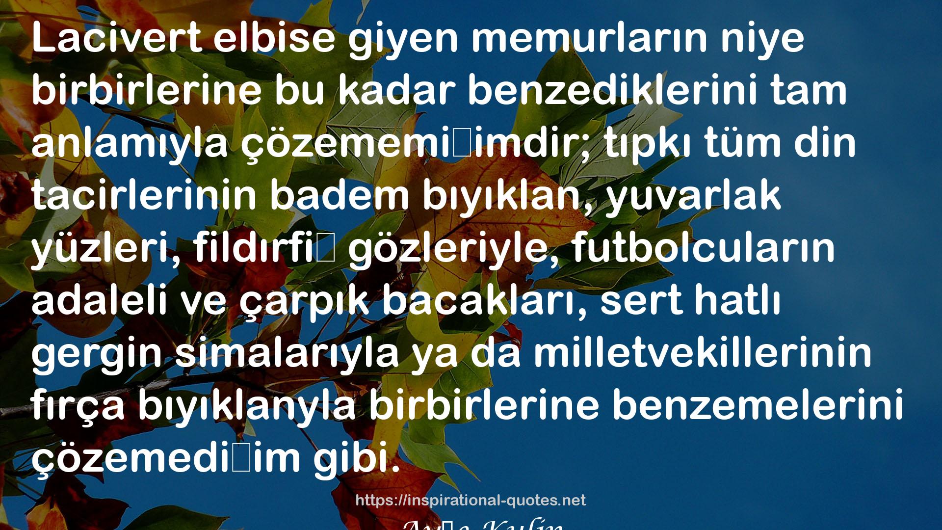 Ayşe Kulin QUOTES