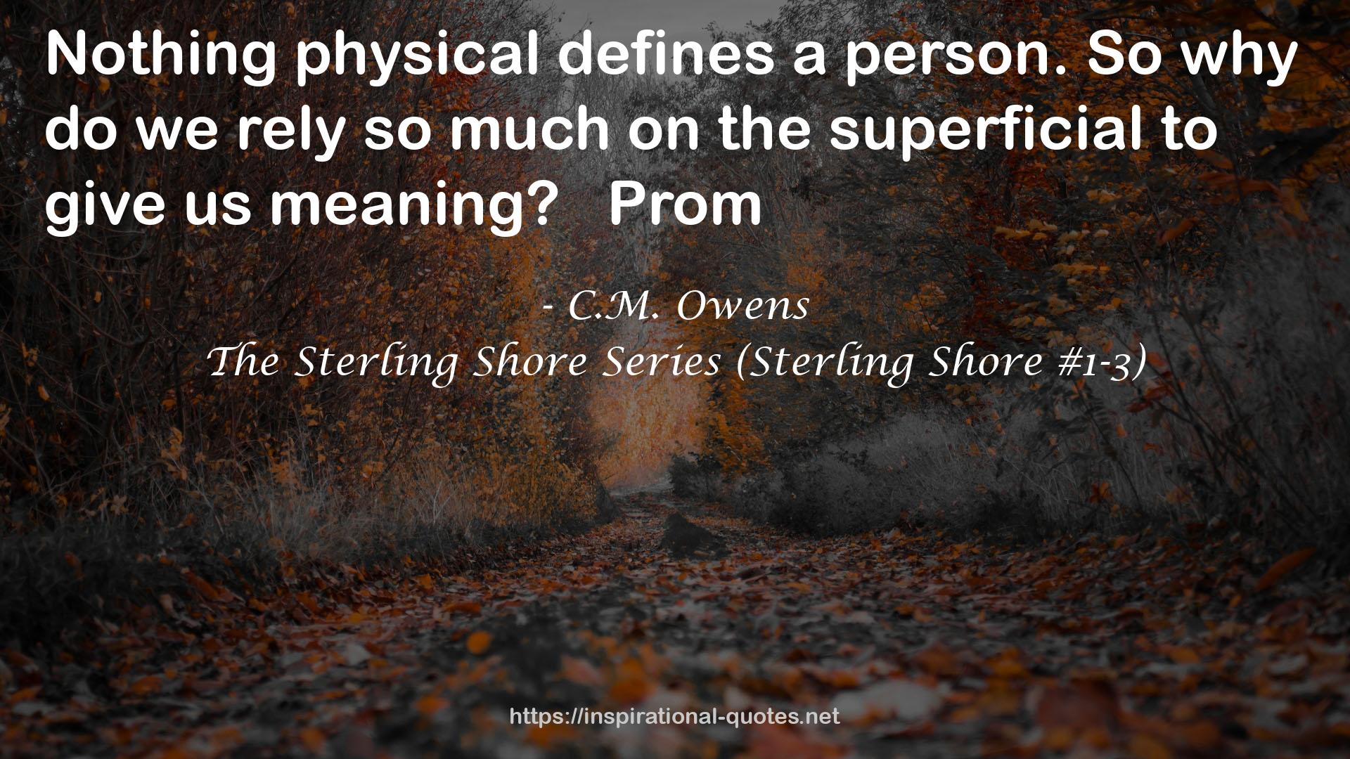 The Sterling Shore Series (Sterling Shore #1-3) QUOTES