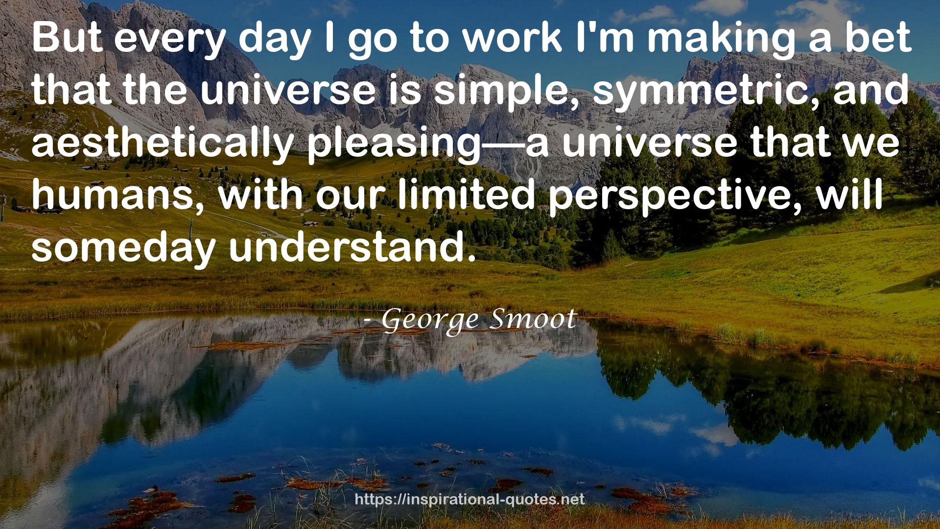 George Smoot QUOTES