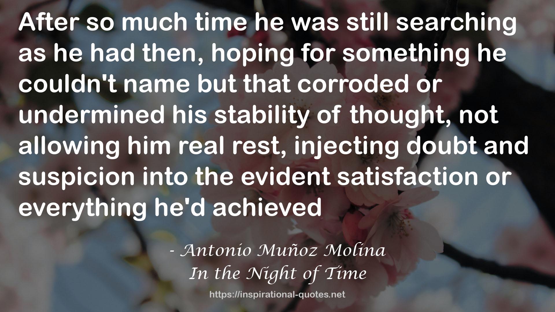 Antonio Muñoz Molina QUOTES