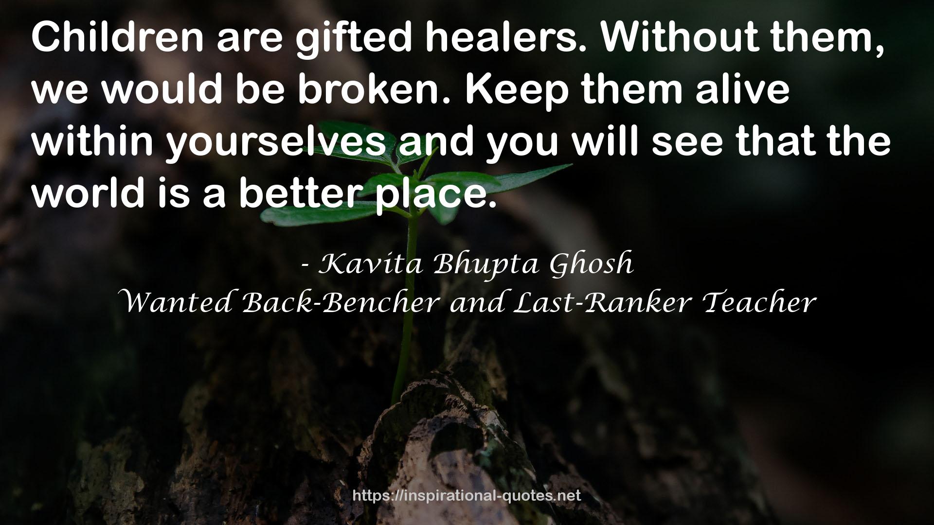 Kavita Bhupta Ghosh QUOTES