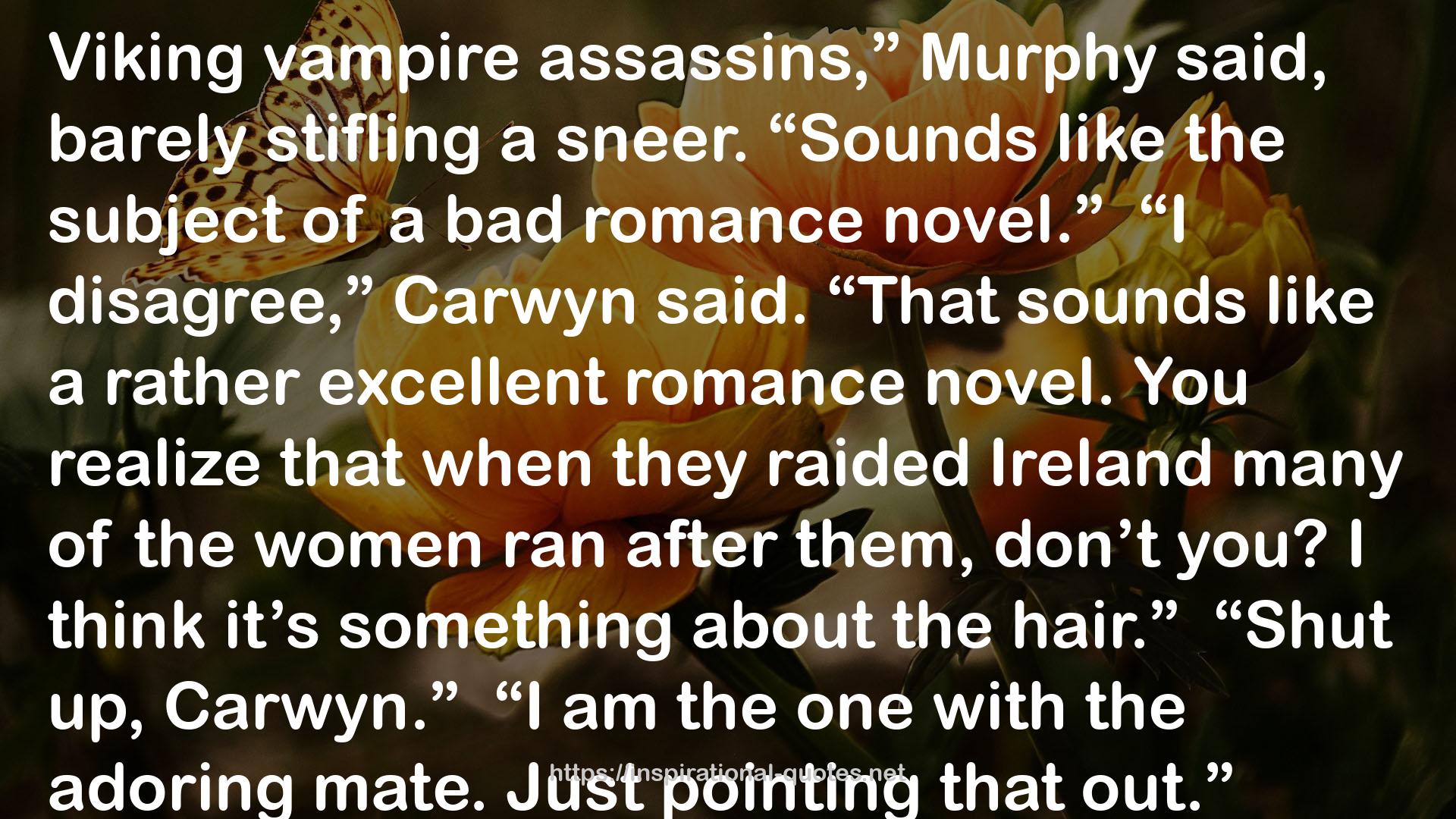 The Scarlet Deep (Elemental World, #3) QUOTES