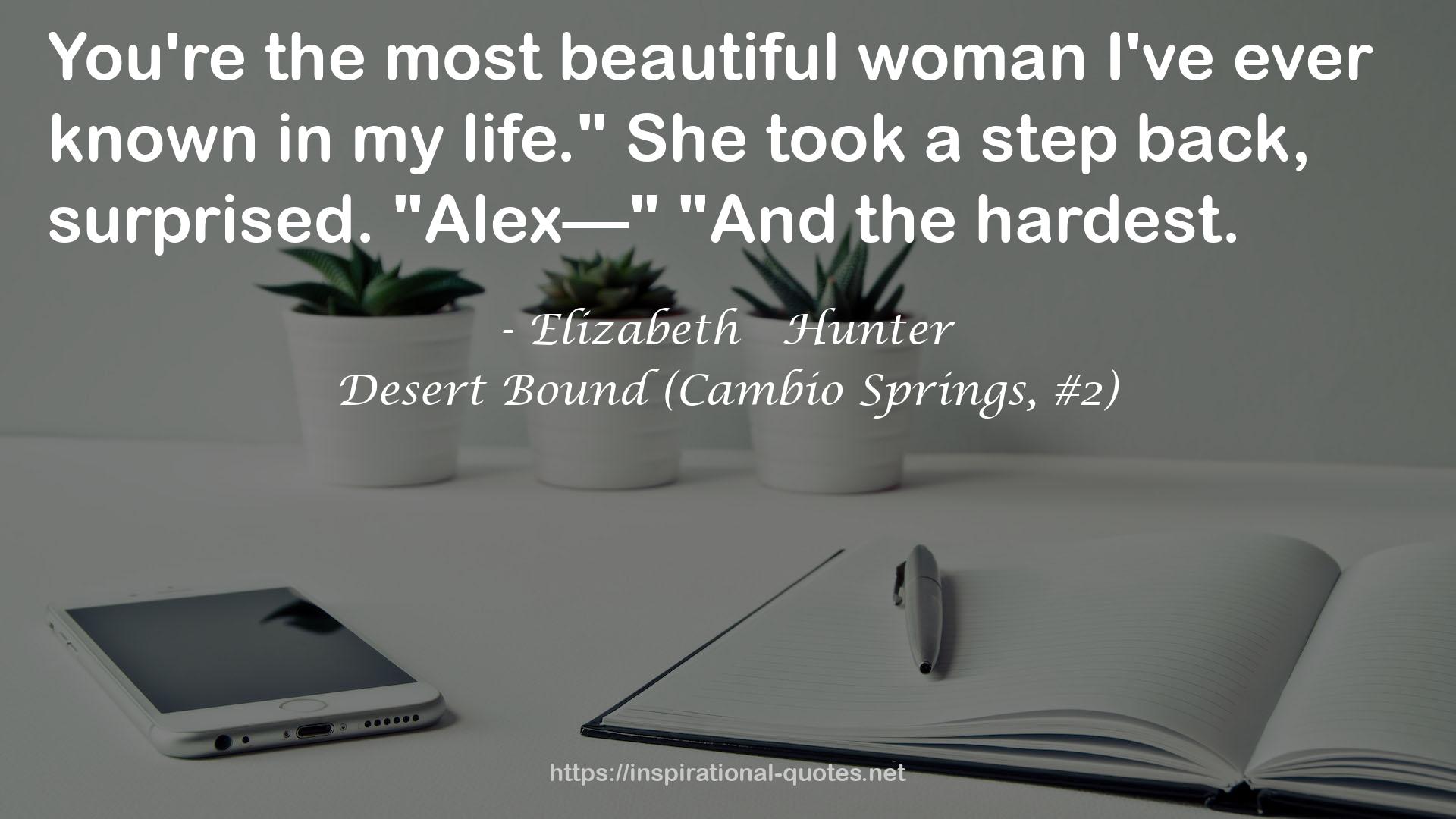 Desert Bound (Cambio Springs, #2) QUOTES