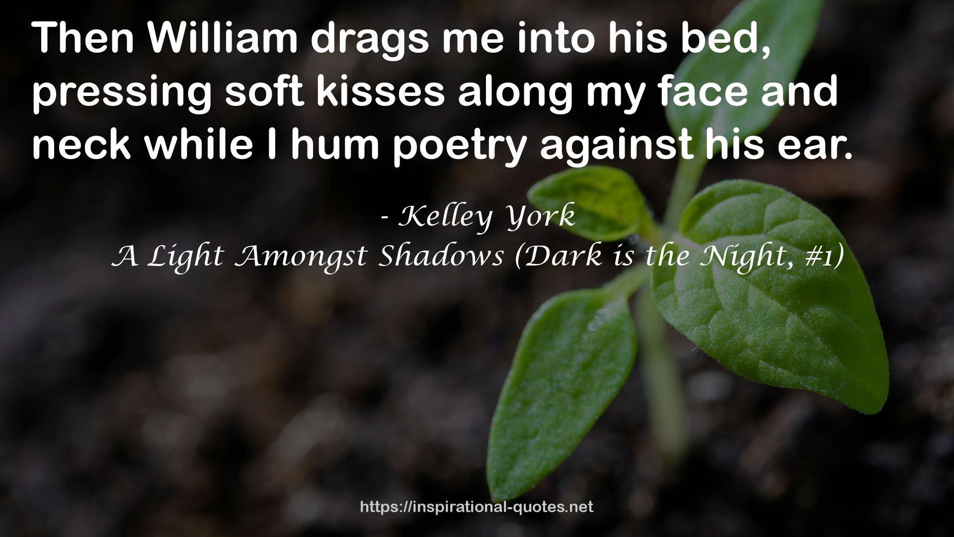 A Light Amongst Shadows (Dark is the Night, #1) QUOTES