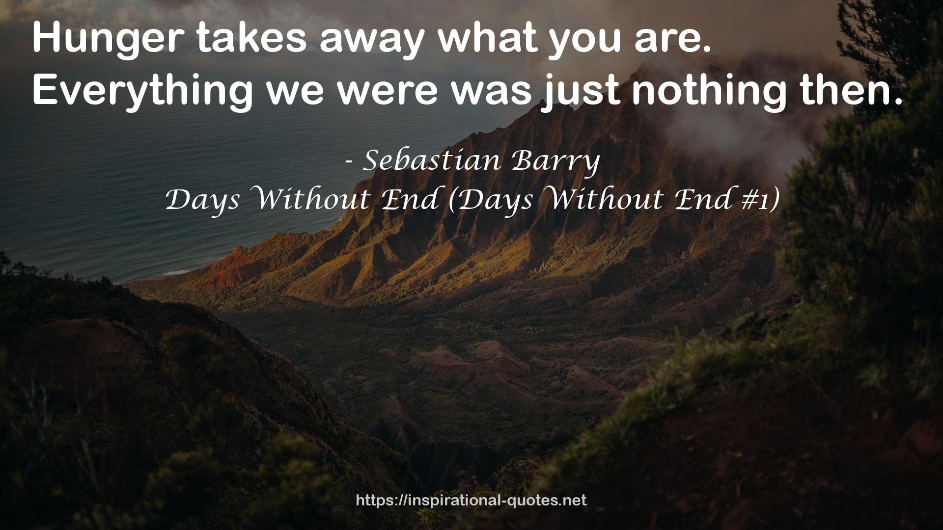 Days Without End (Days Without End #1) QUOTES