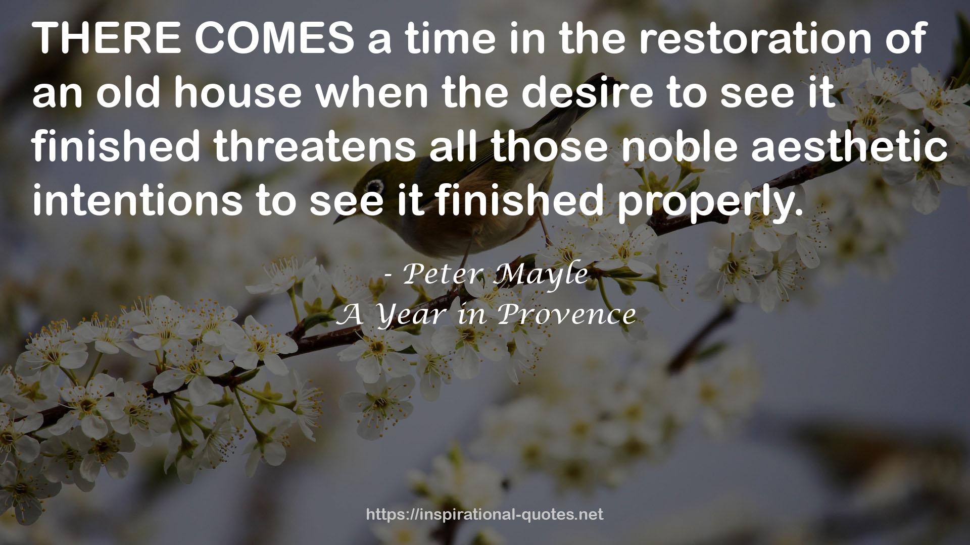 Peter Mayle QUOTES