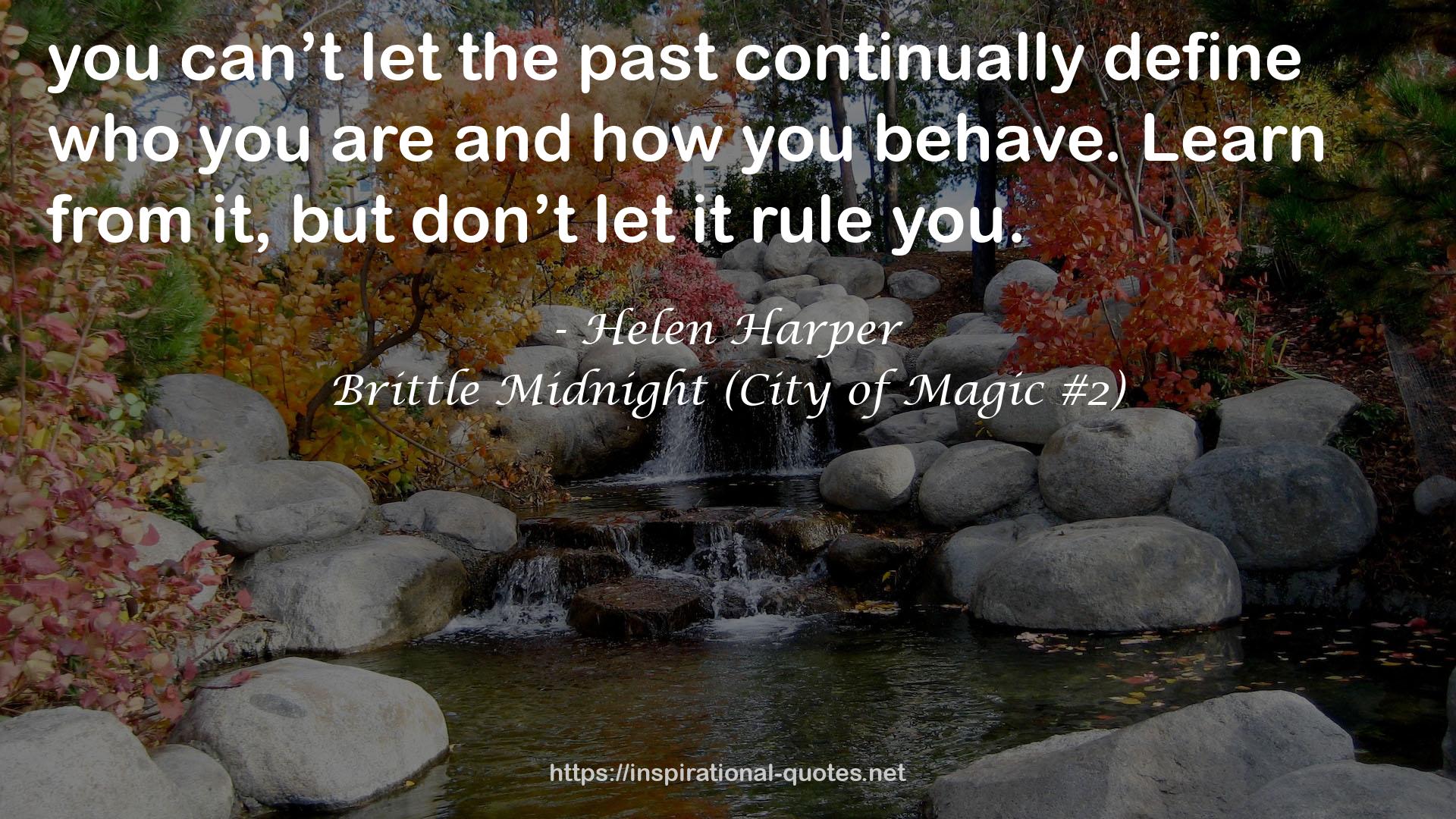 Brittle Midnight (City of Magic #2) QUOTES
