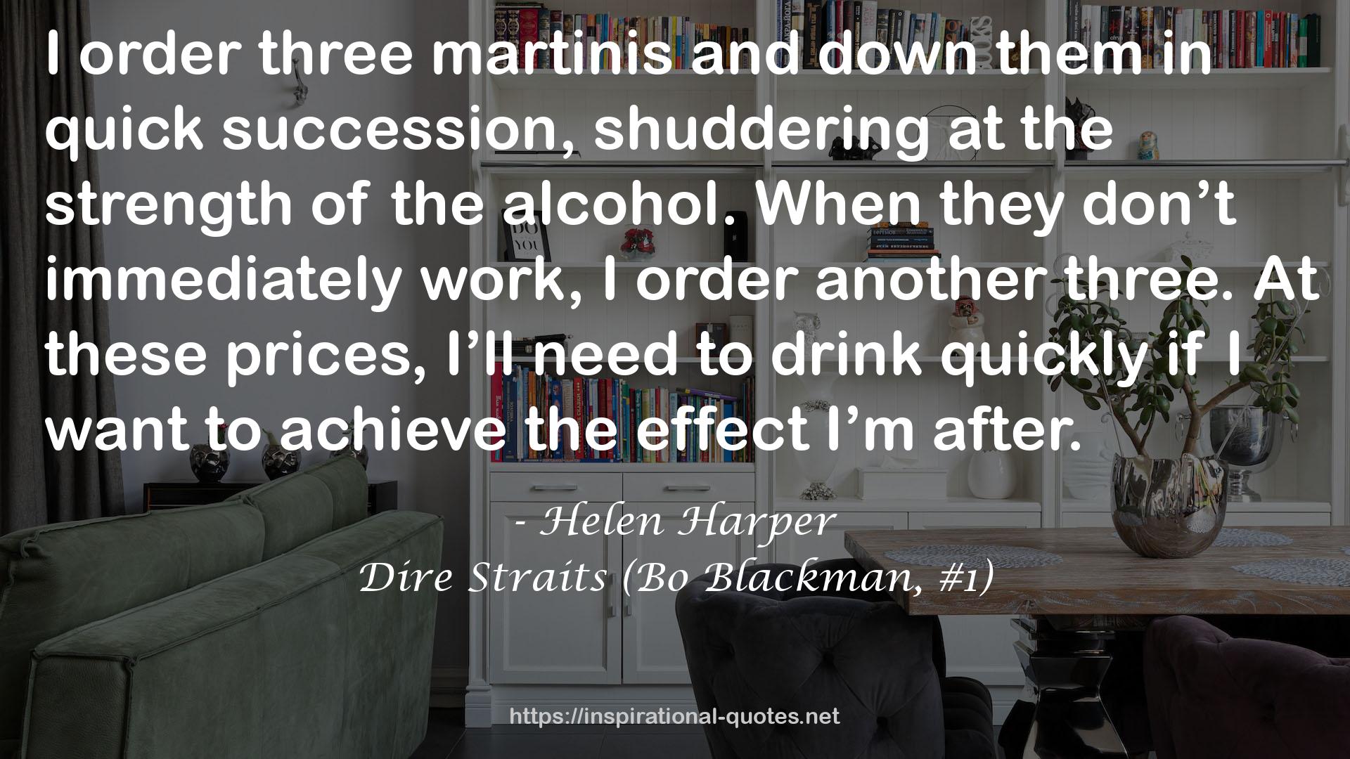 Dire Straits (Bo Blackman, #1) QUOTES
