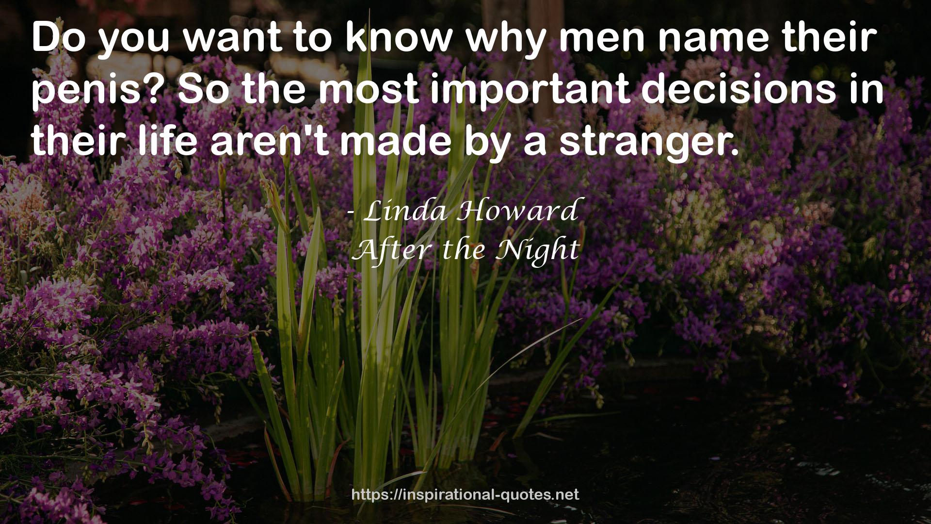 Linda Howard QUOTES