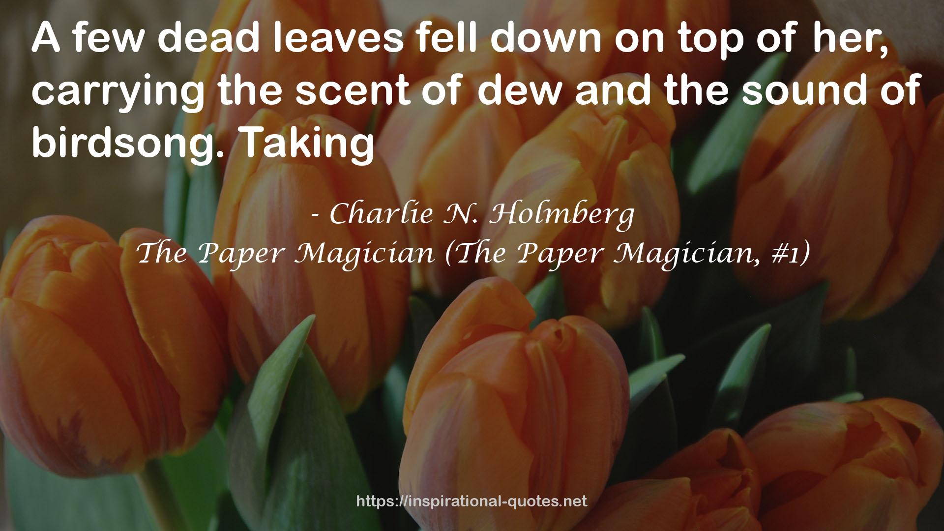 The Paper Magician (The Paper Magician, #1) QUOTES