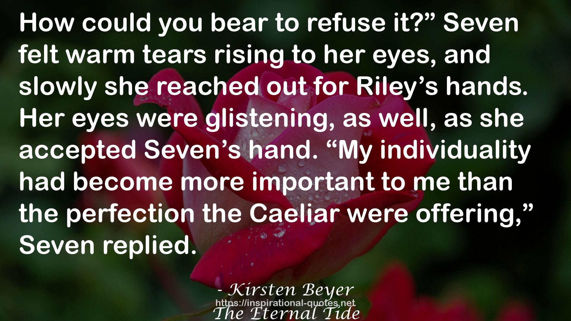 Kirsten Beyer QUOTES