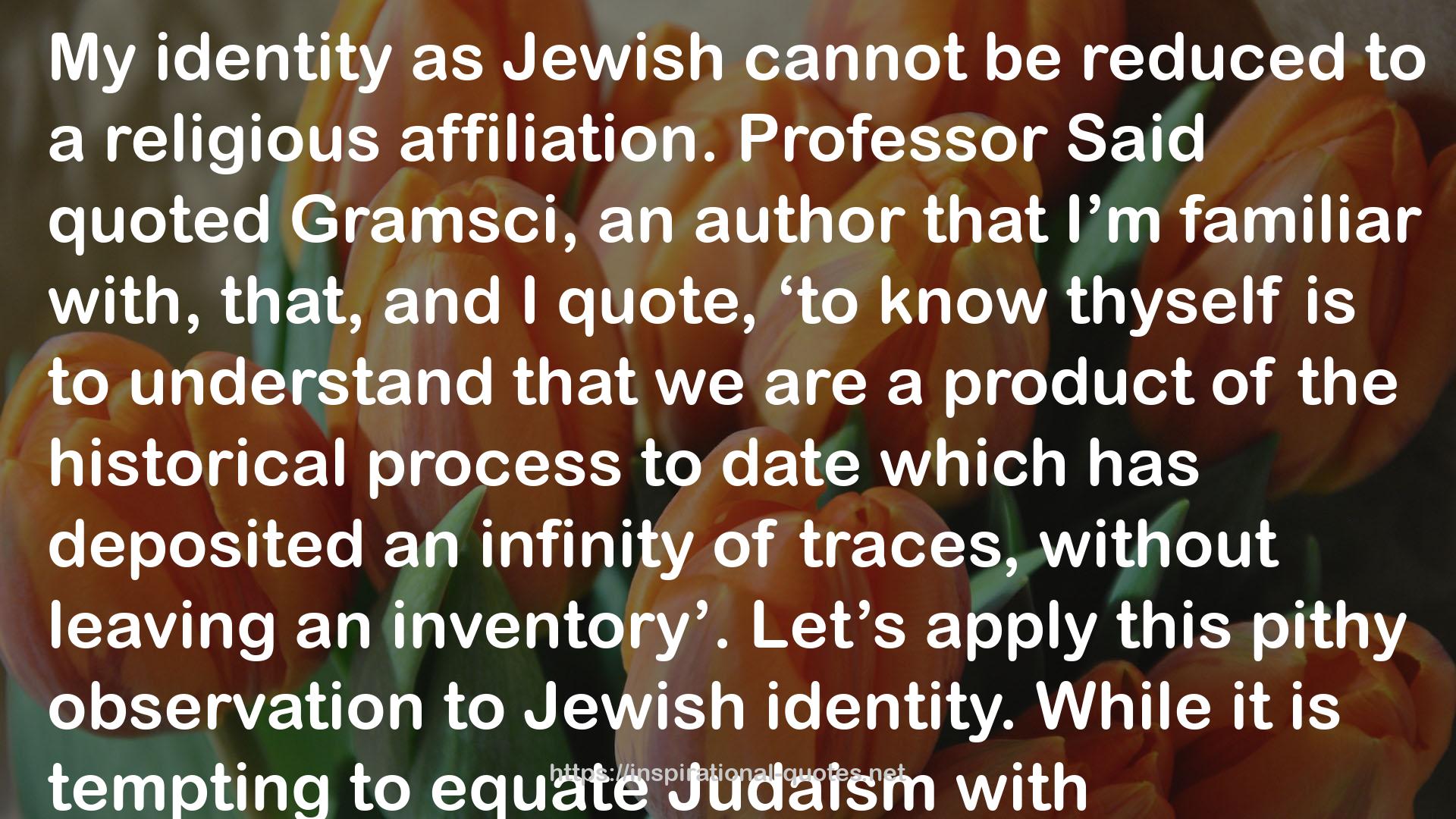 Jewish history  QUOTES