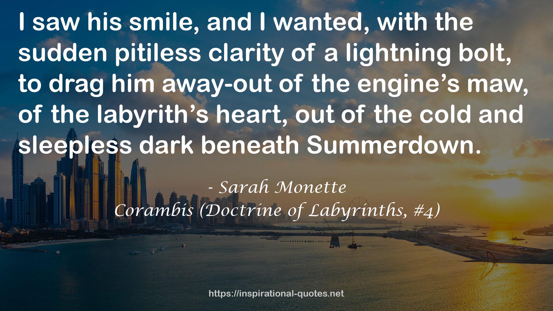 Corambis (Doctrine of Labyrinths, #4) QUOTES