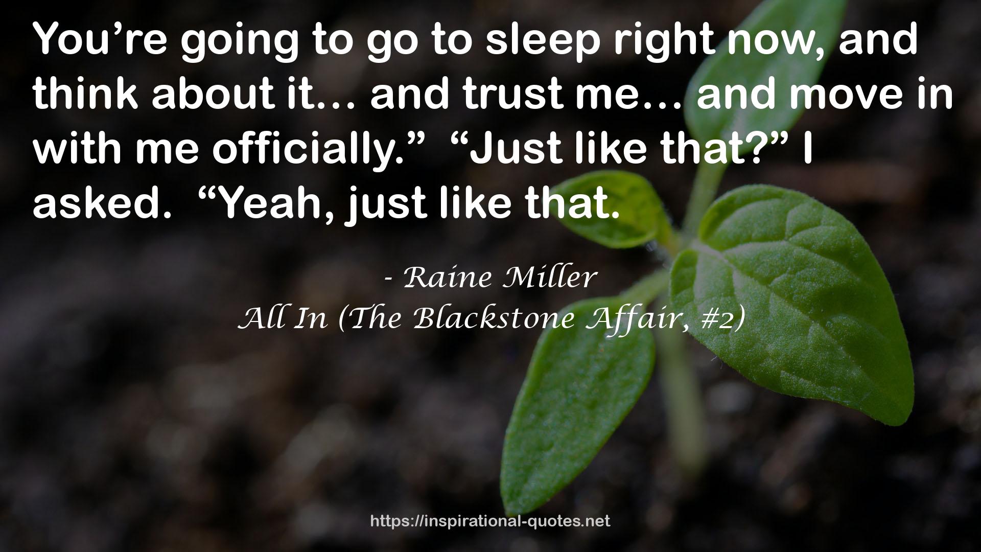 Raine Miller QUOTES