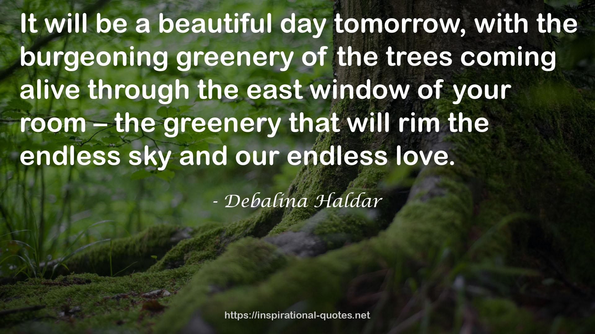 the greenery  QUOTES