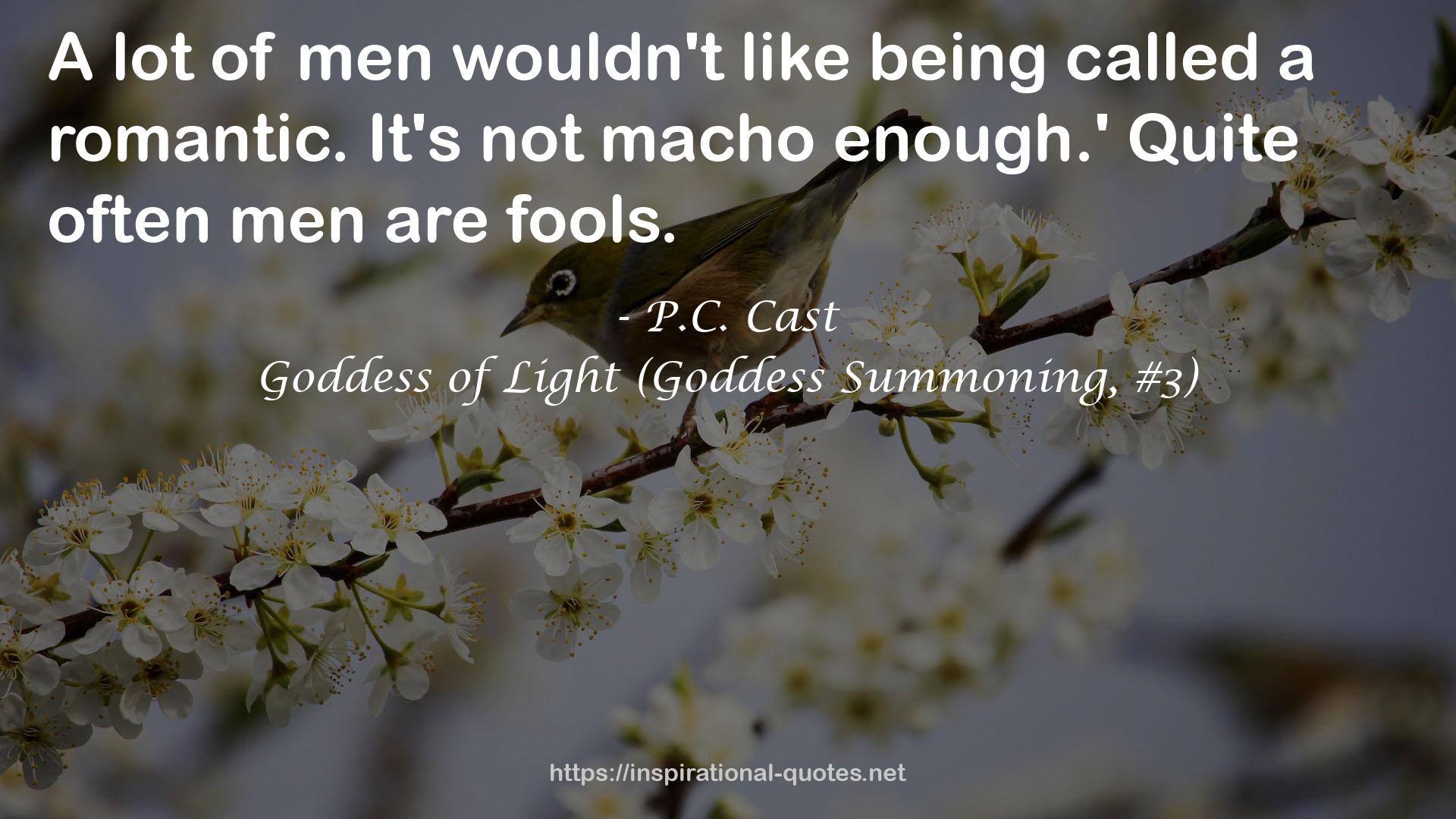 Goddess of Light (Goddess Summoning, #3) QUOTES