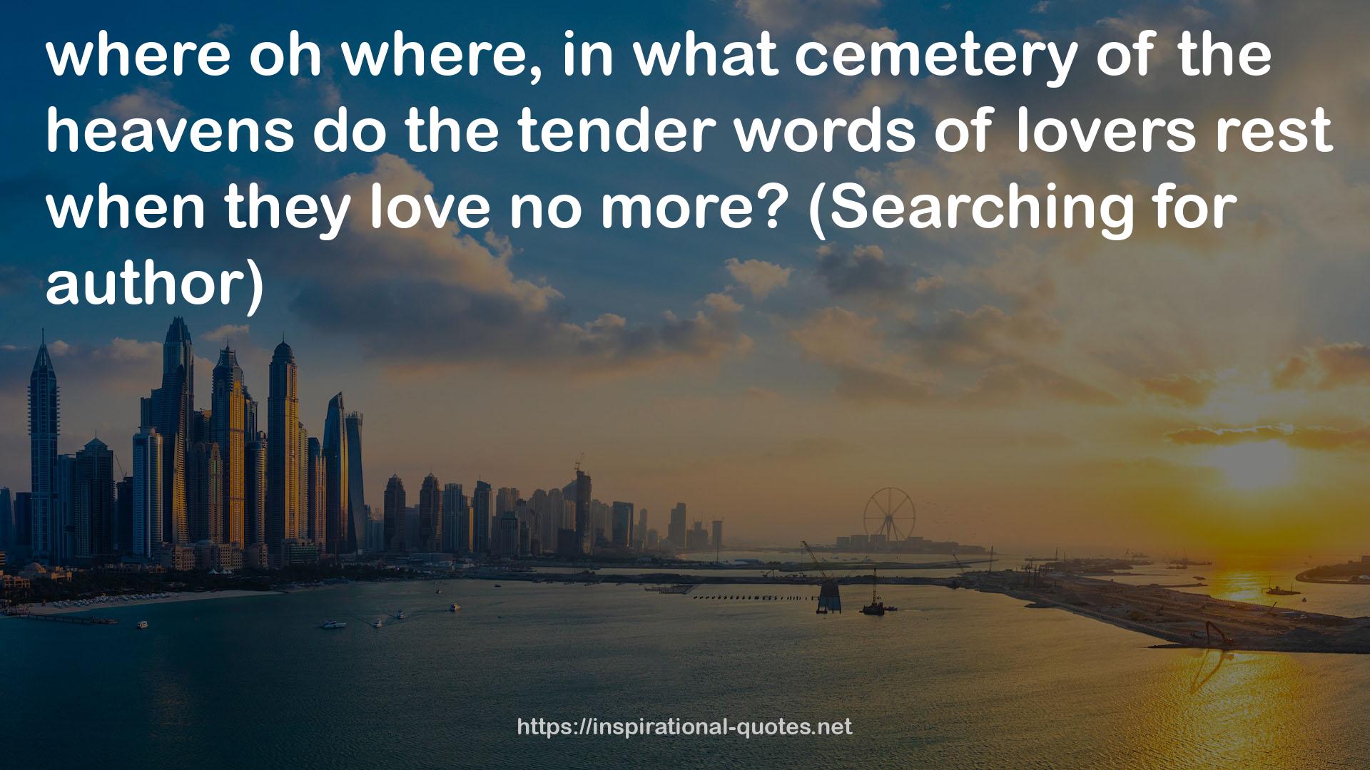 what cemetery  QUOTES