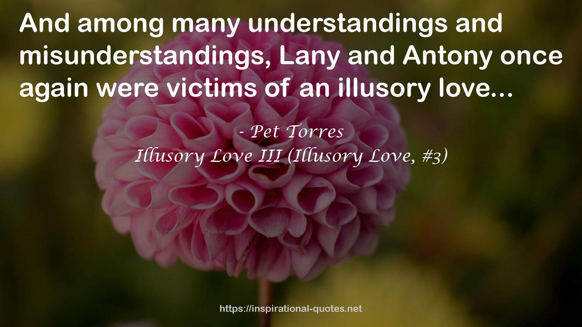 Illusory Love III (Illusory Love, #3) QUOTES