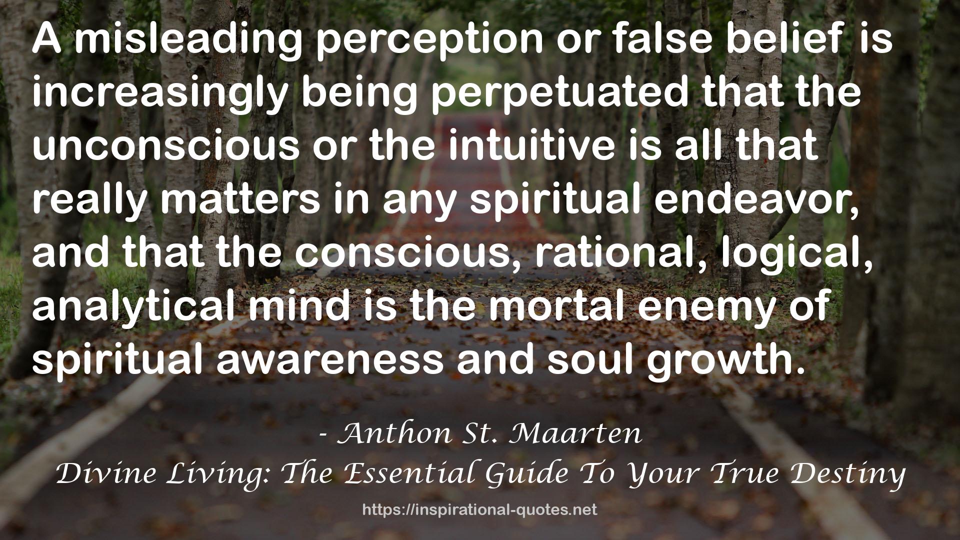 spiritual awareness  QUOTES