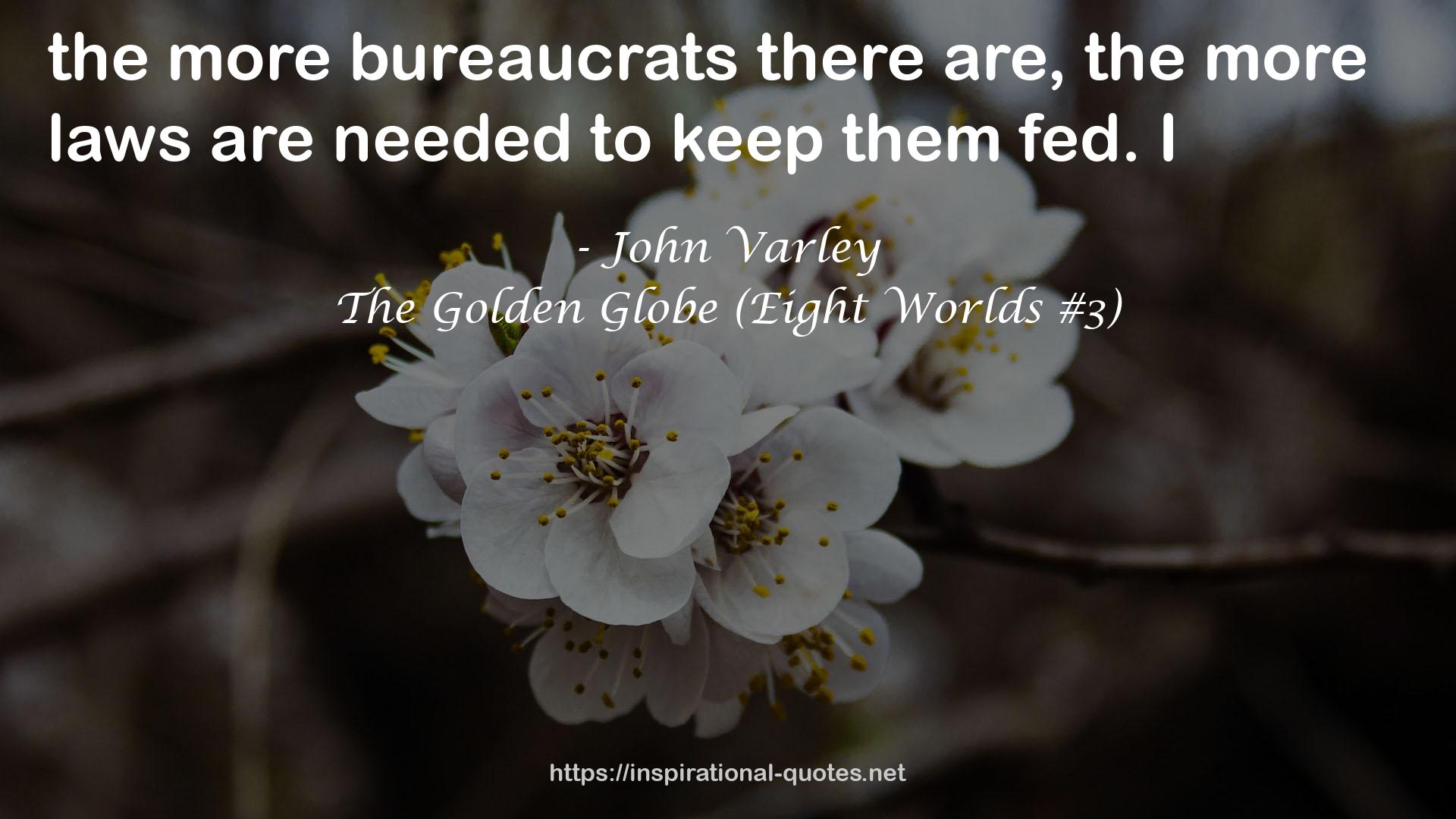 The Golden Globe (Eight Worlds #3) QUOTES