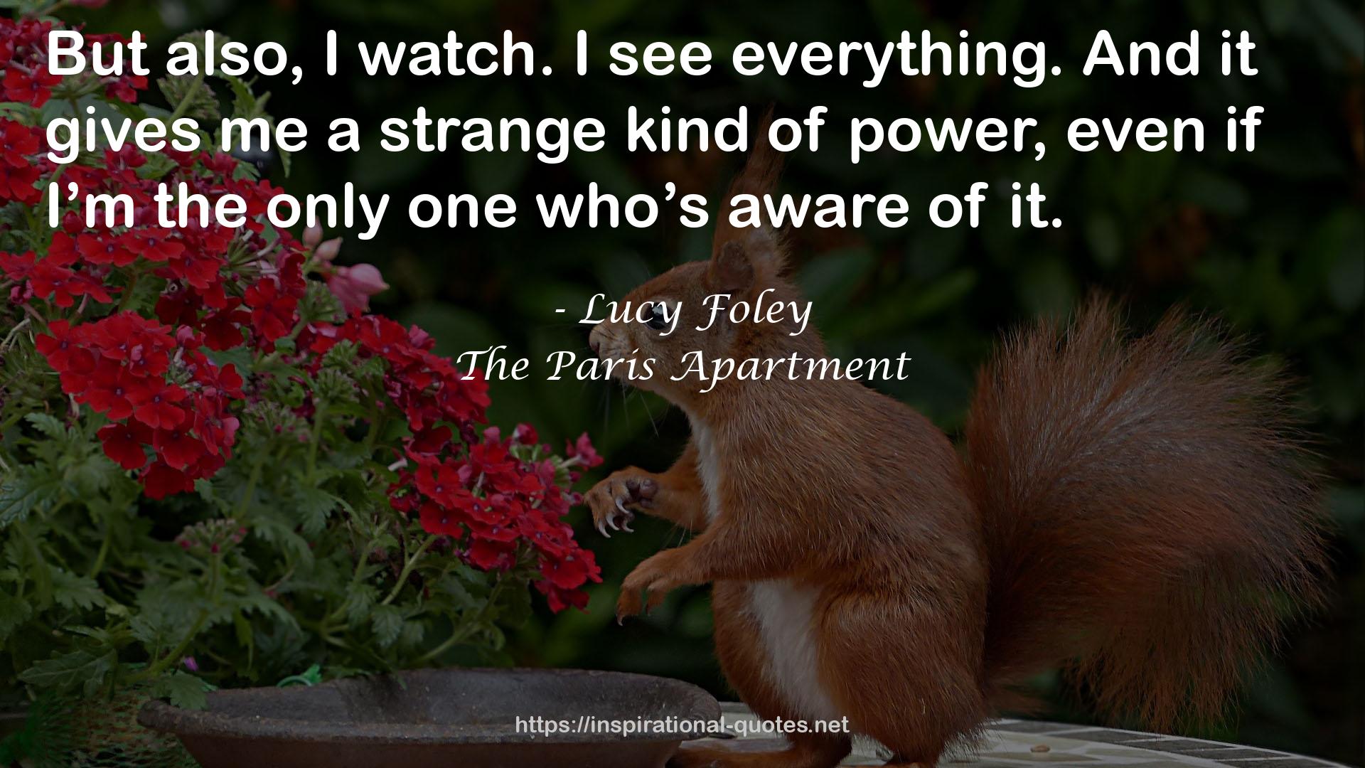 The Paris Apartment QUOTES