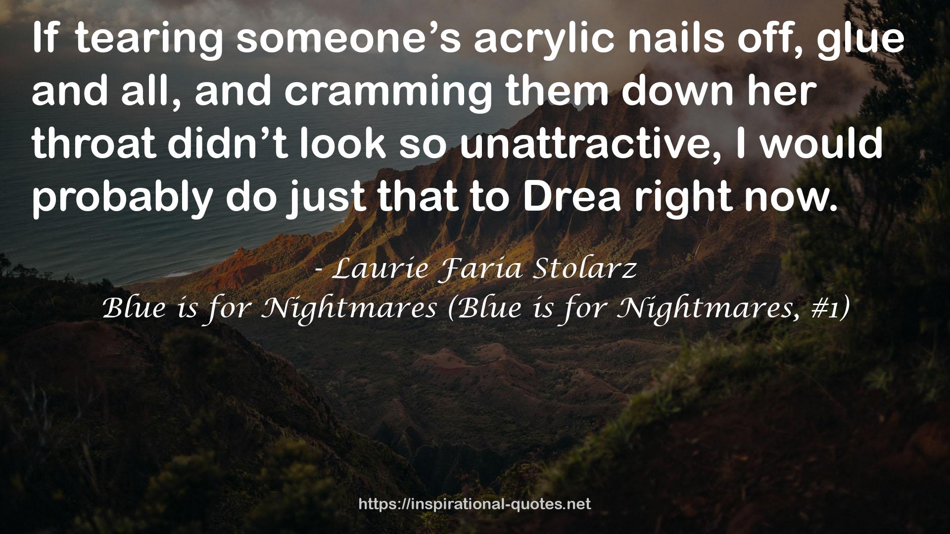 Laurie Faria Stolarz QUOTES