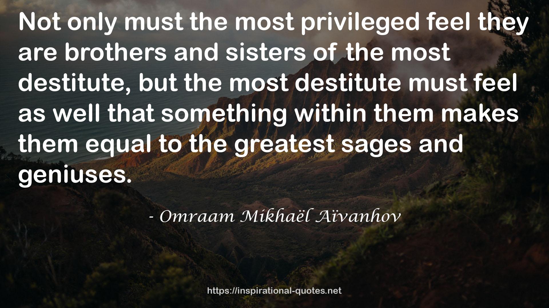 Omraam Mikhaël Aïvanhov QUOTES