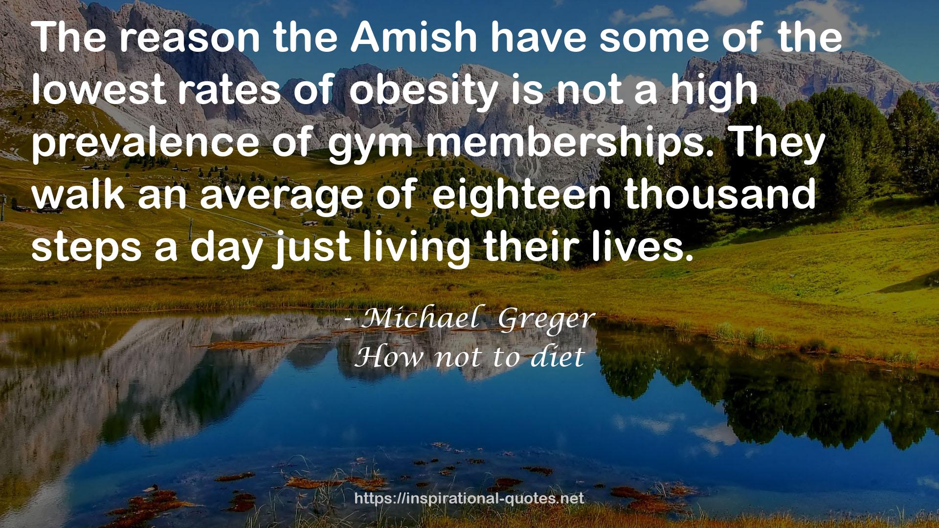 Michael  Greger QUOTES