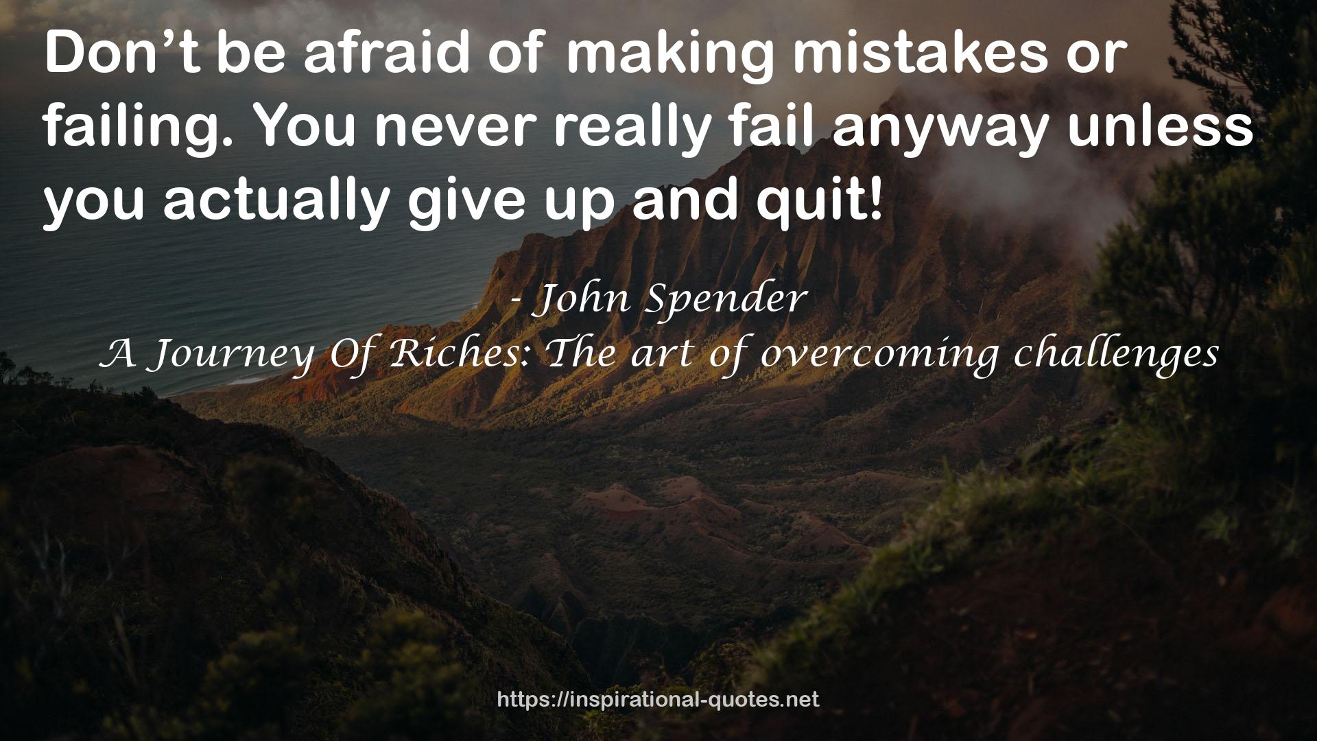 John Spender QUOTES