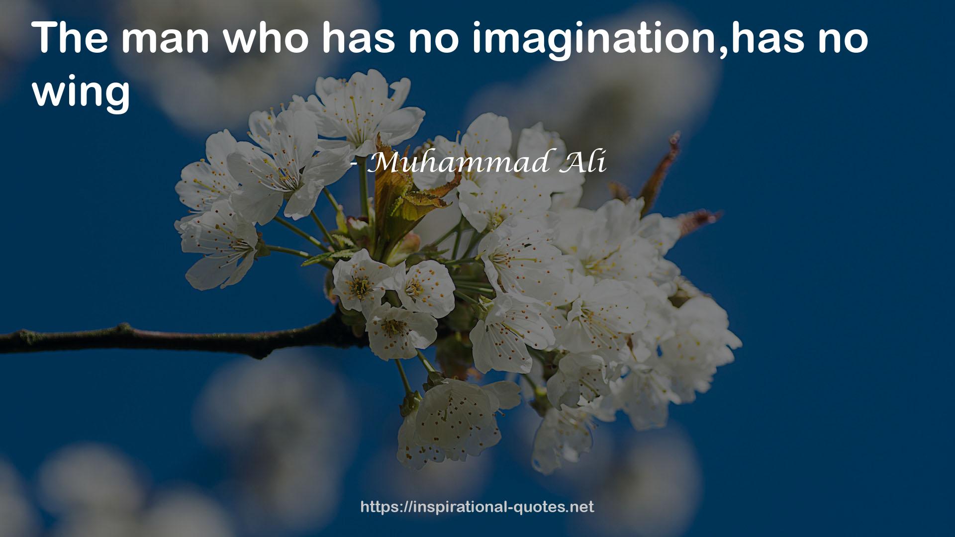 Muhammad Ali QUOTES