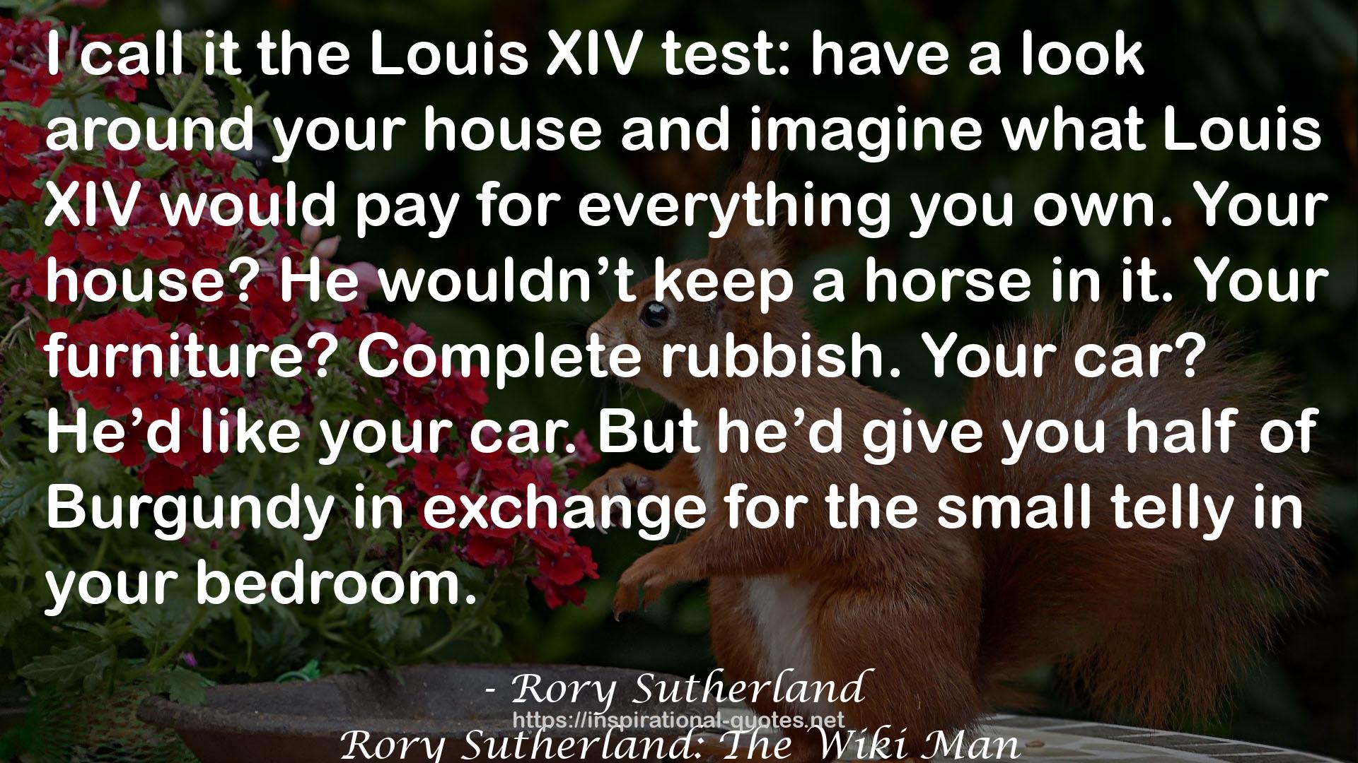Rory Sutherland: The Wiki Man QUOTES