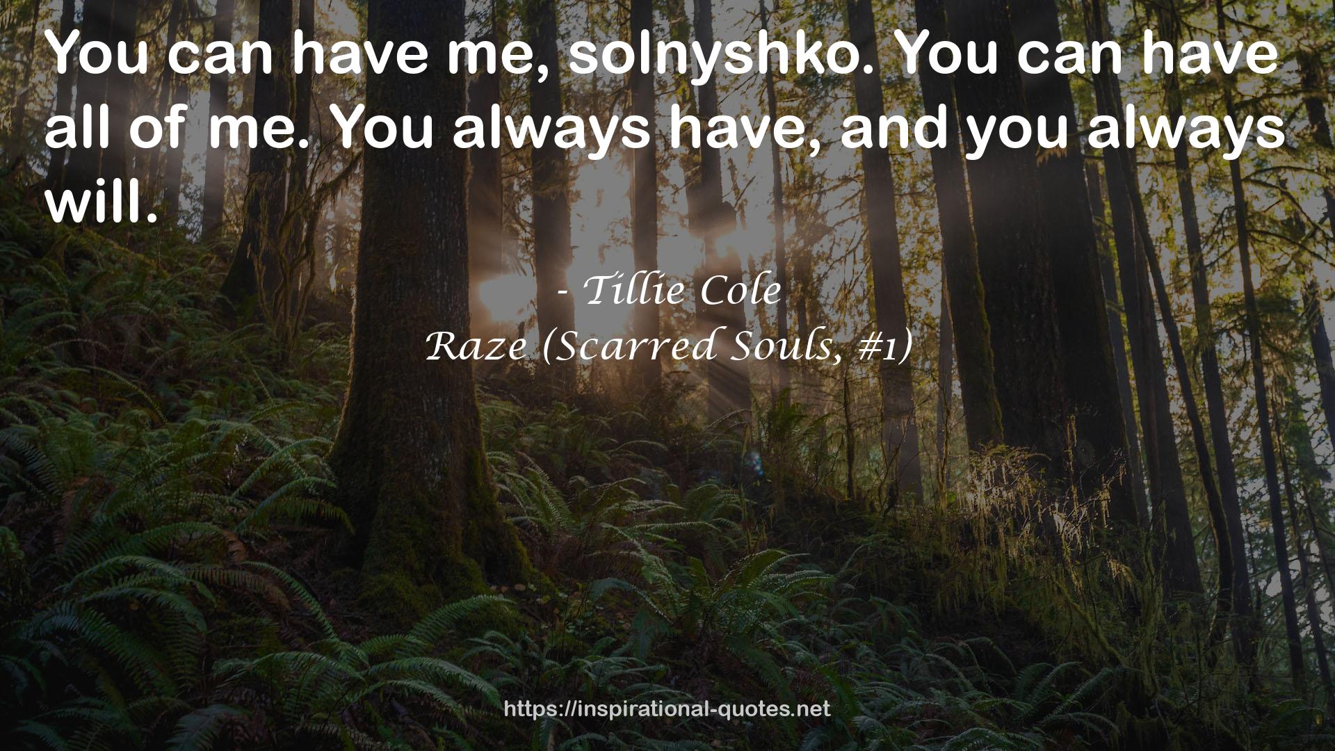 Tillie Cole QUOTES