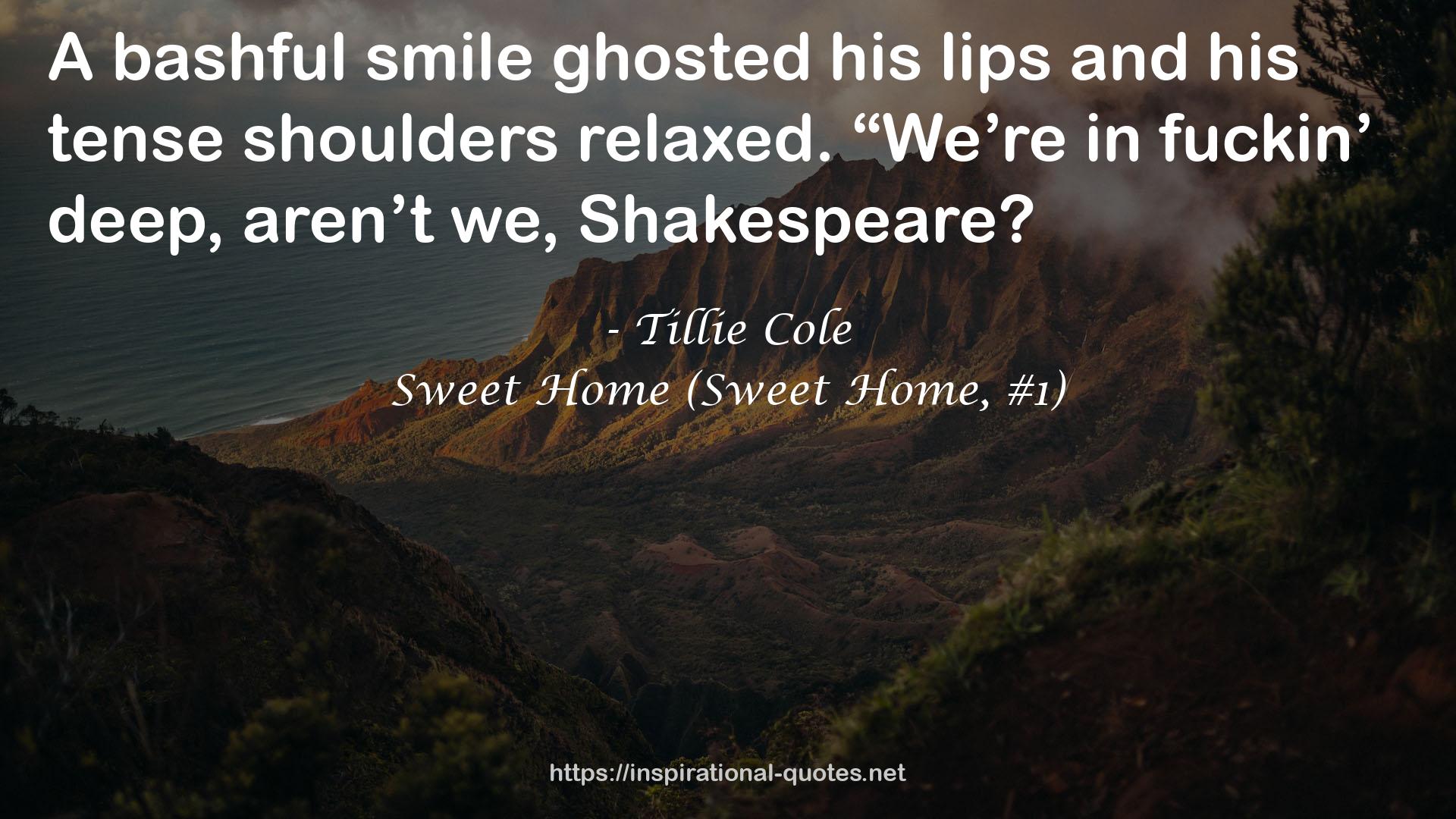 Sweet Home (Sweet Home, #1) QUOTES