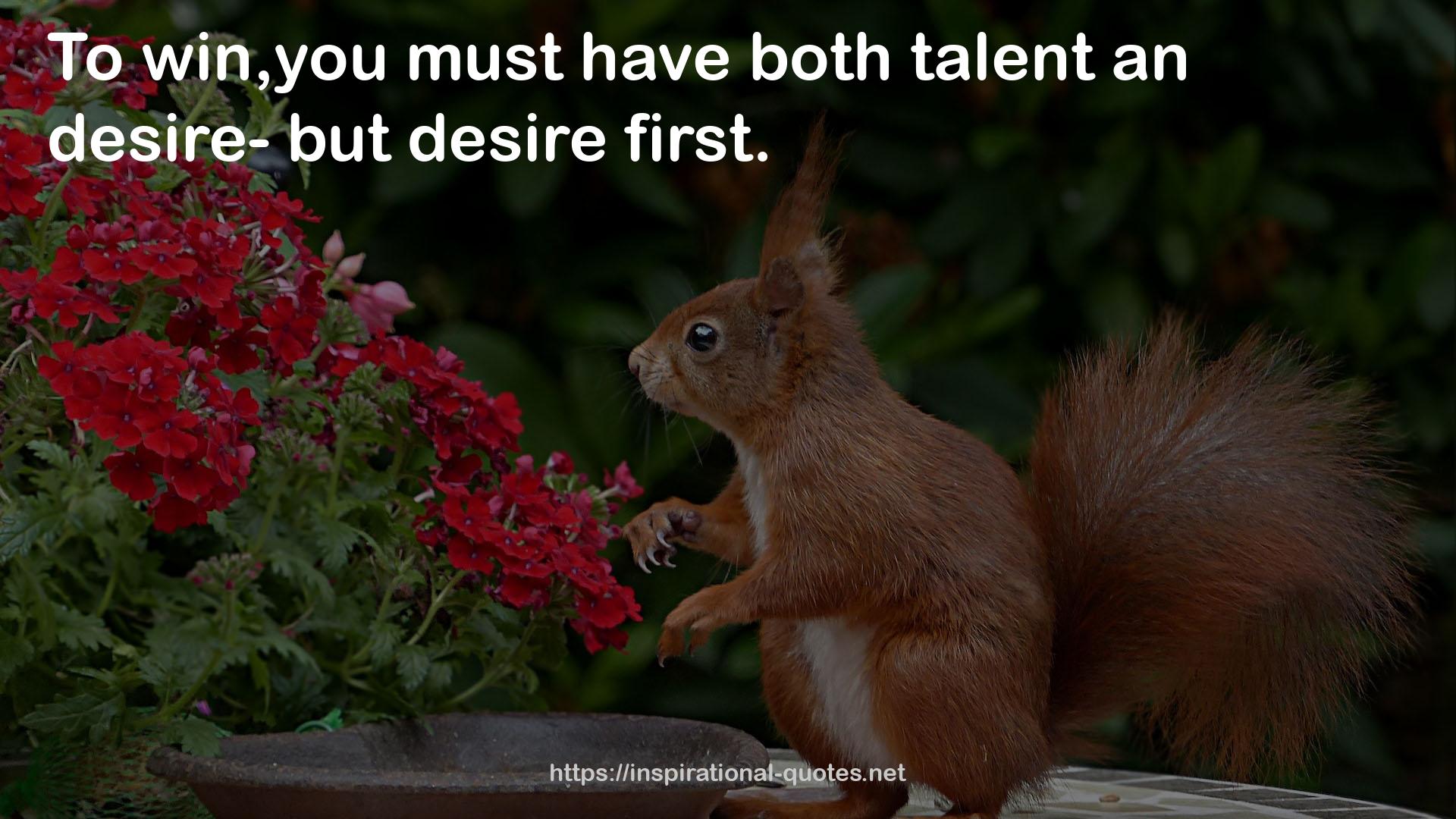 desire-  QUOTES