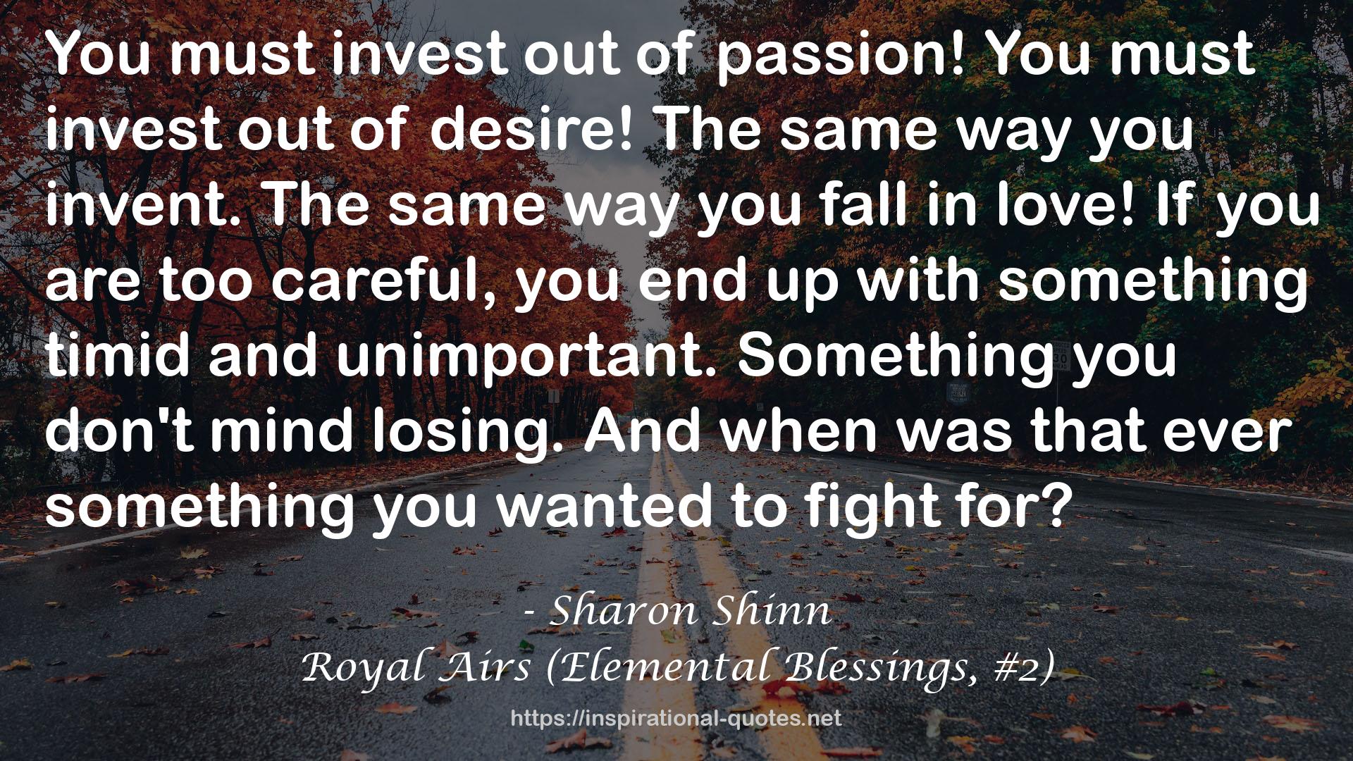 Royal Airs (Elemental Blessings, #2) QUOTES