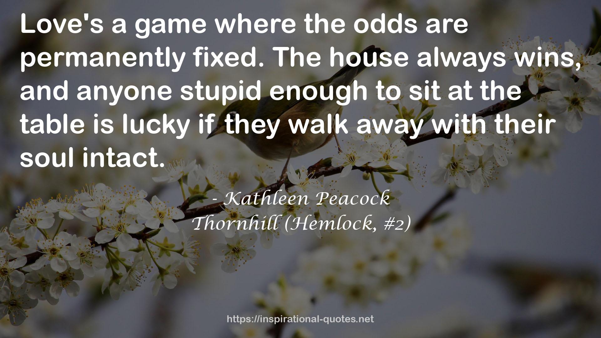 Thornhill (Hemlock, #2) QUOTES