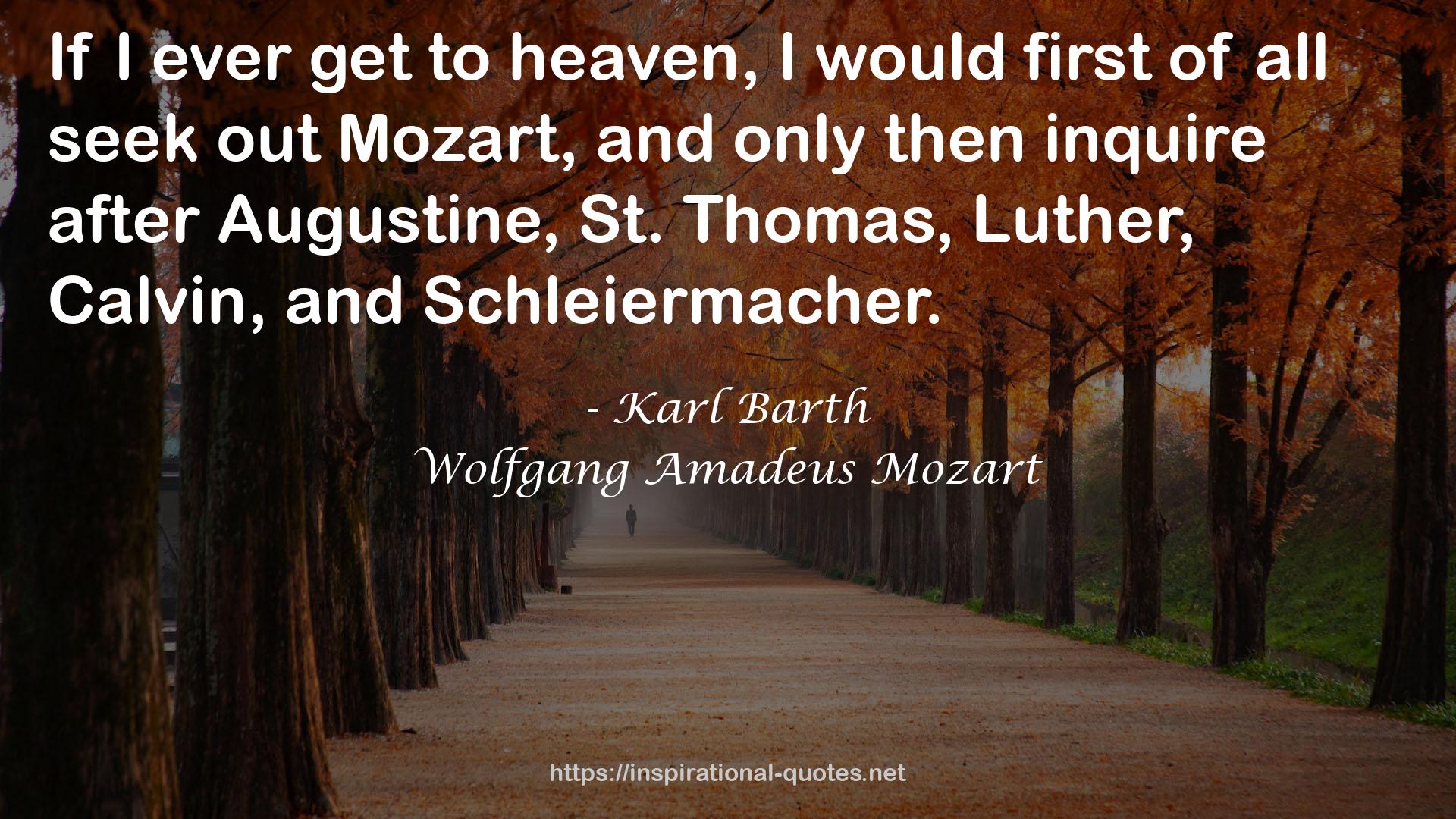 Wolfgang Amadeus Mozart QUOTES